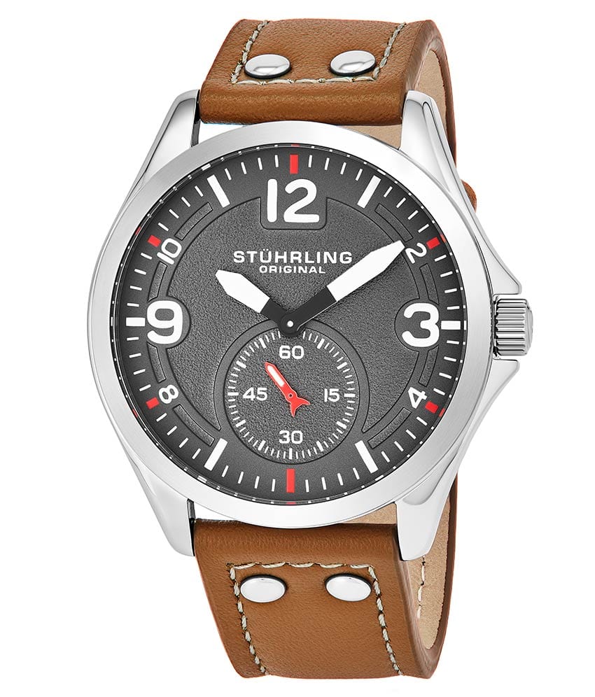 Stührling Tuskegee 684 Quartz 44mm Aviator - Image 5