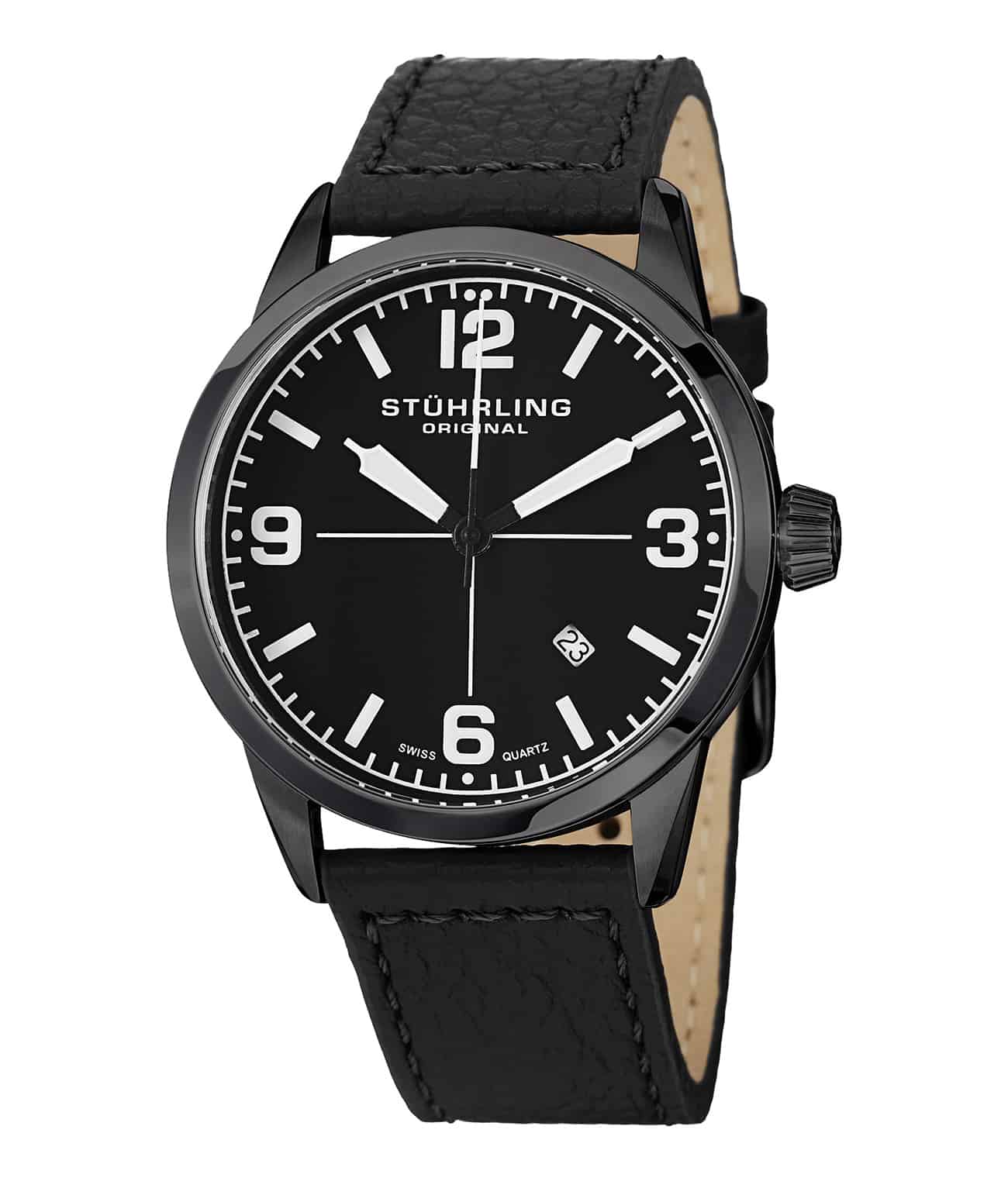 Stührling Tuskegee Classic 449 Quartz 42mm Aviator - Image 3