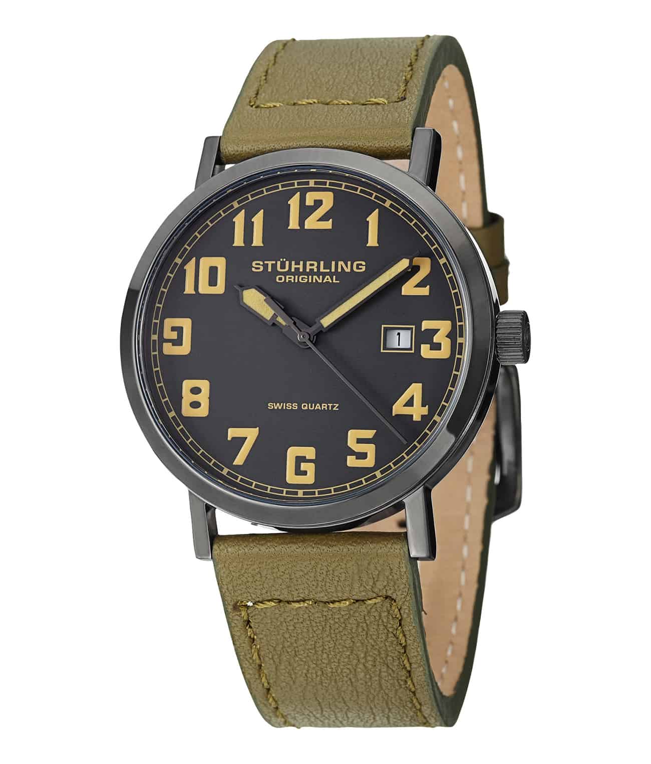Stührling Tuskegee Convair 554 Quartz 42mm Aviator - Image 3