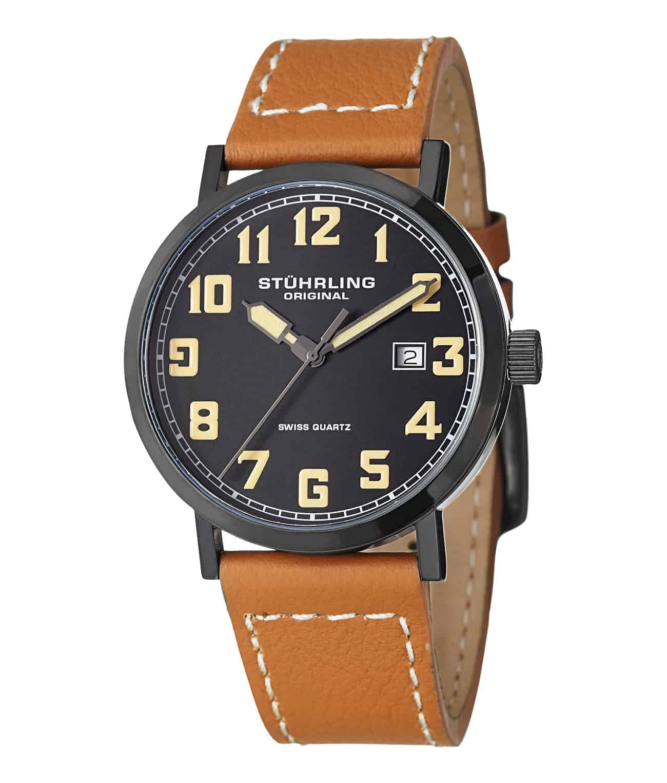 Stührling Tuskegee Convair 554 Quartz 42mm Aviator - Image 4