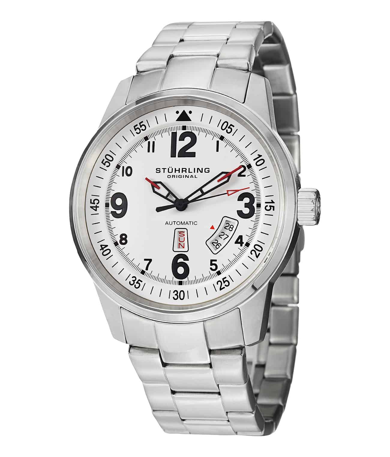 Stührling Tuskegee Elite 378B Automatic 46mm Aviator - Image 3