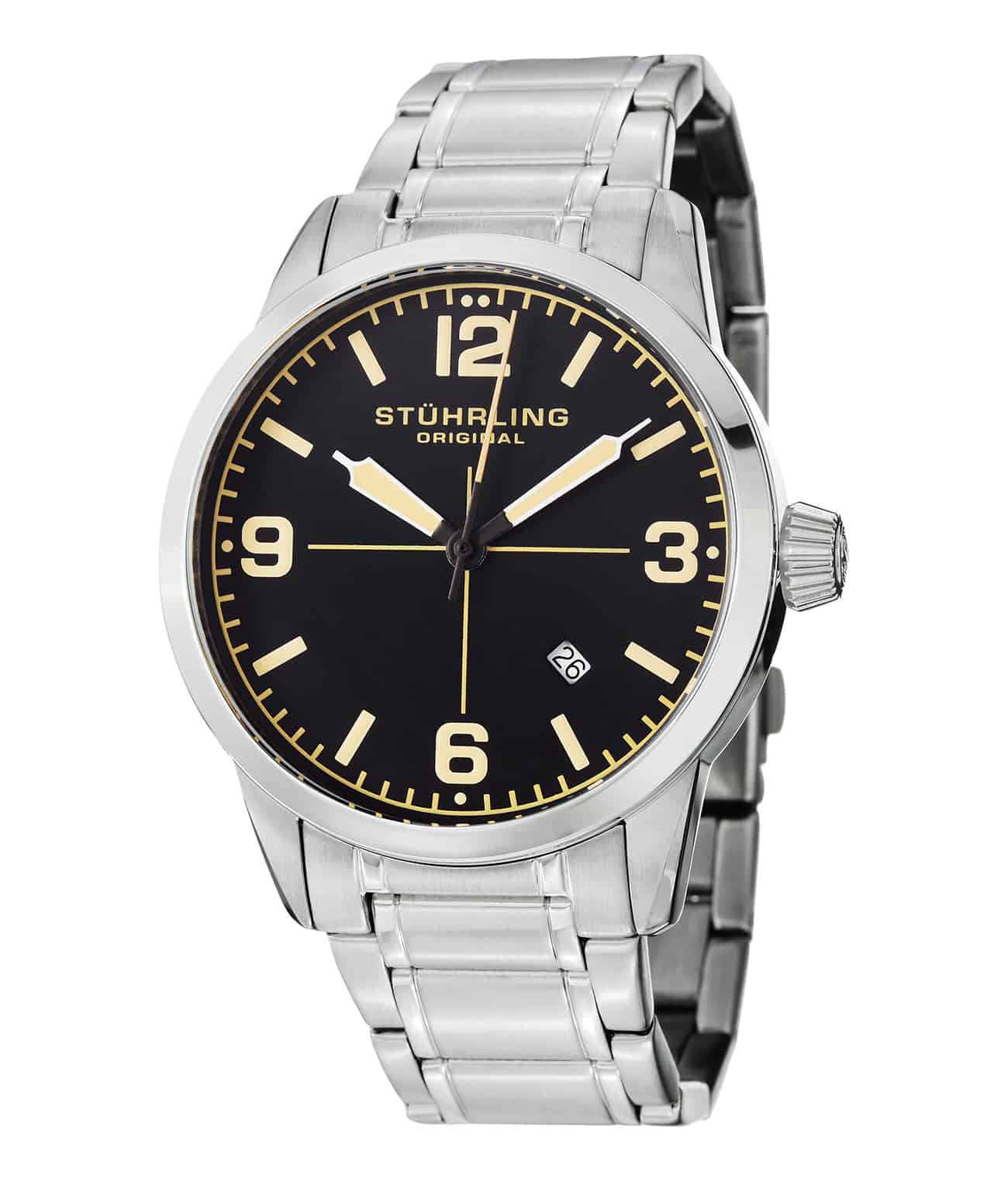 Stührling Tuskegee Elite 449B Quartz 42mm Aviator - Image 2