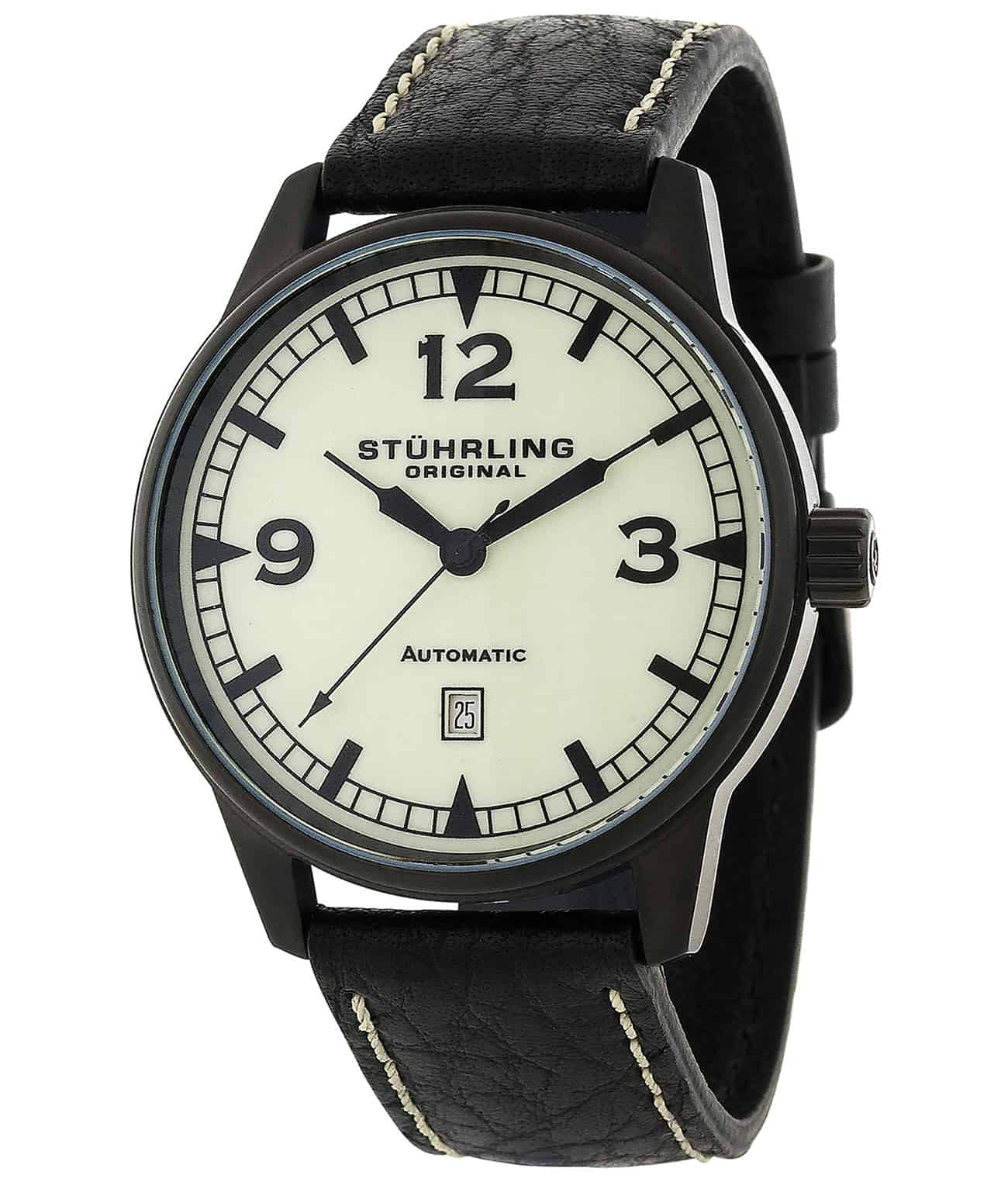Stührling Tuskegee Flier 129A Automatic 44mm Aviator - Image 4