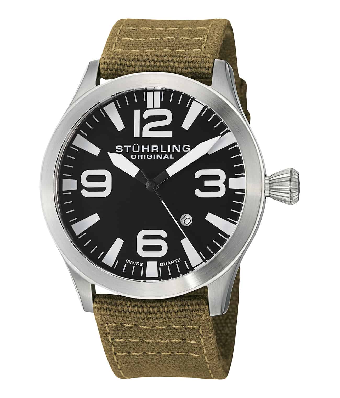 Stührling Tuskegee Skylancer 141B Quartz 47mm Aviator - Image 2