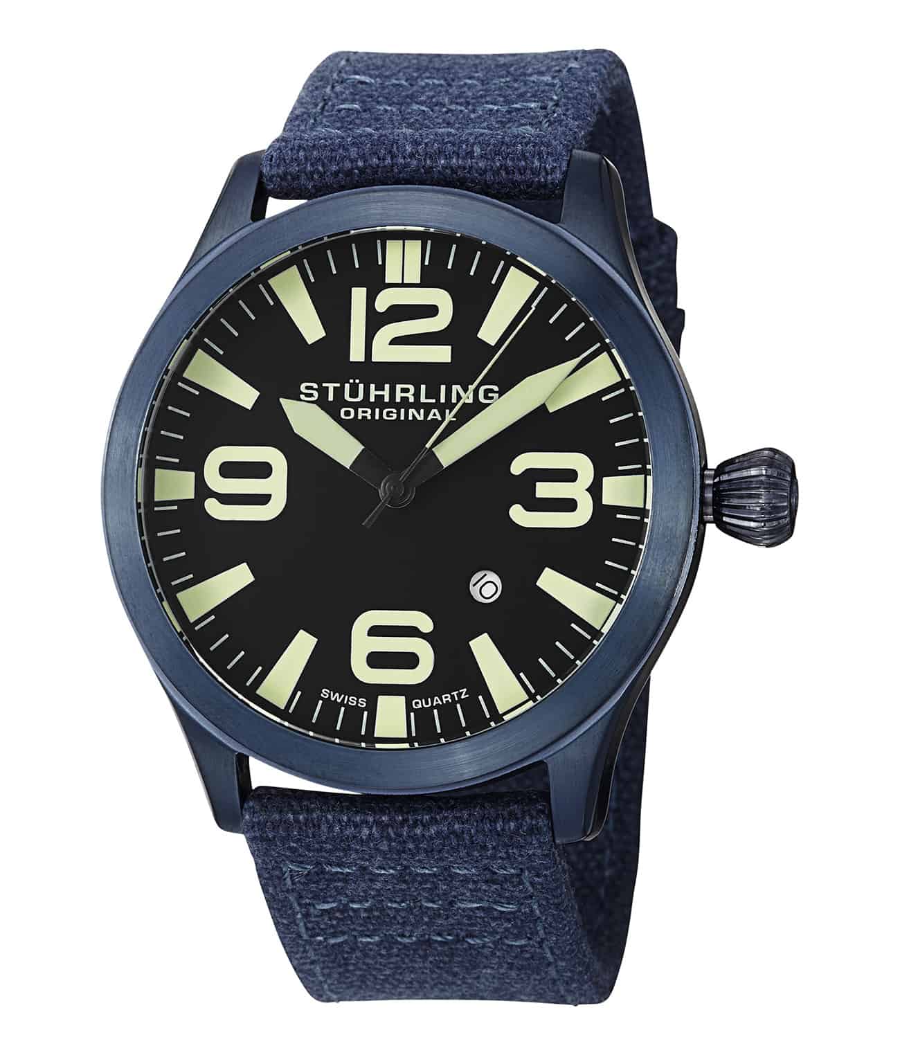 Stührling Tuskegee Skylancer 141B Quartz 47mm Aviator - Image 5