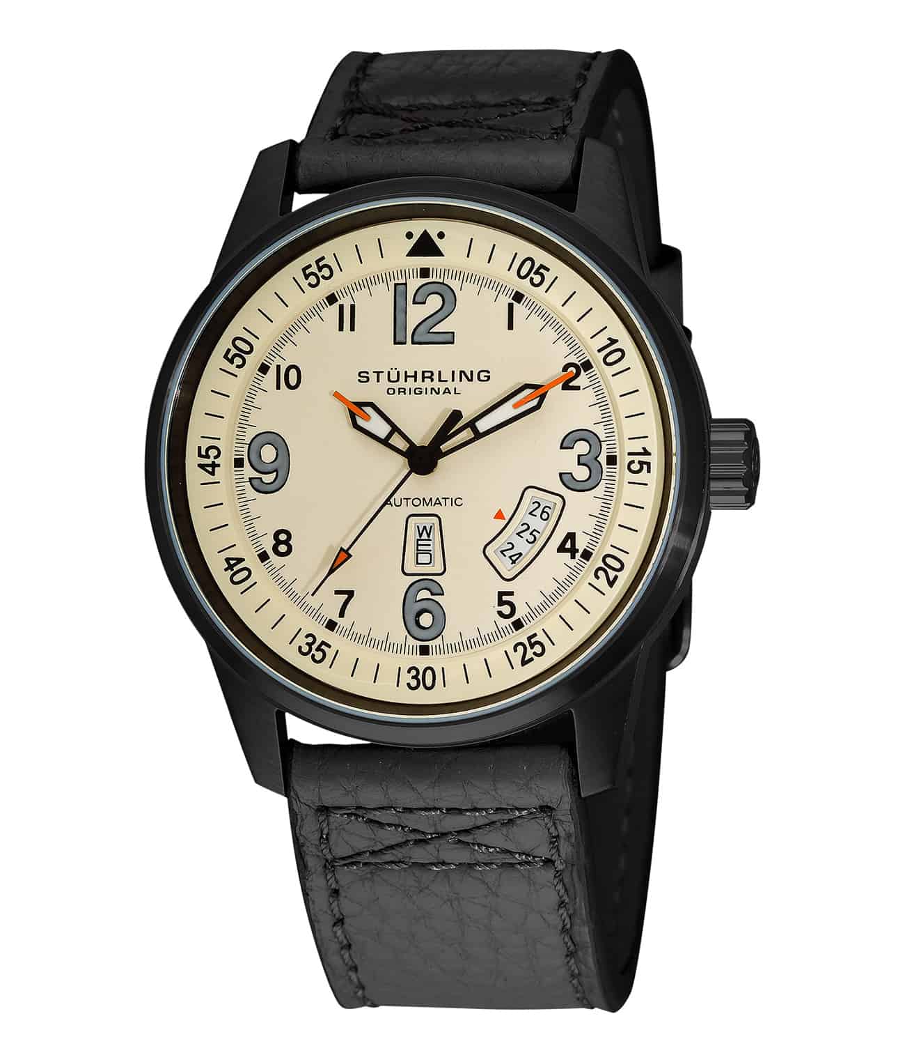 Stührling Tuskegee Skymaster 129B2 Automatic 46mm Aviator - Image 4