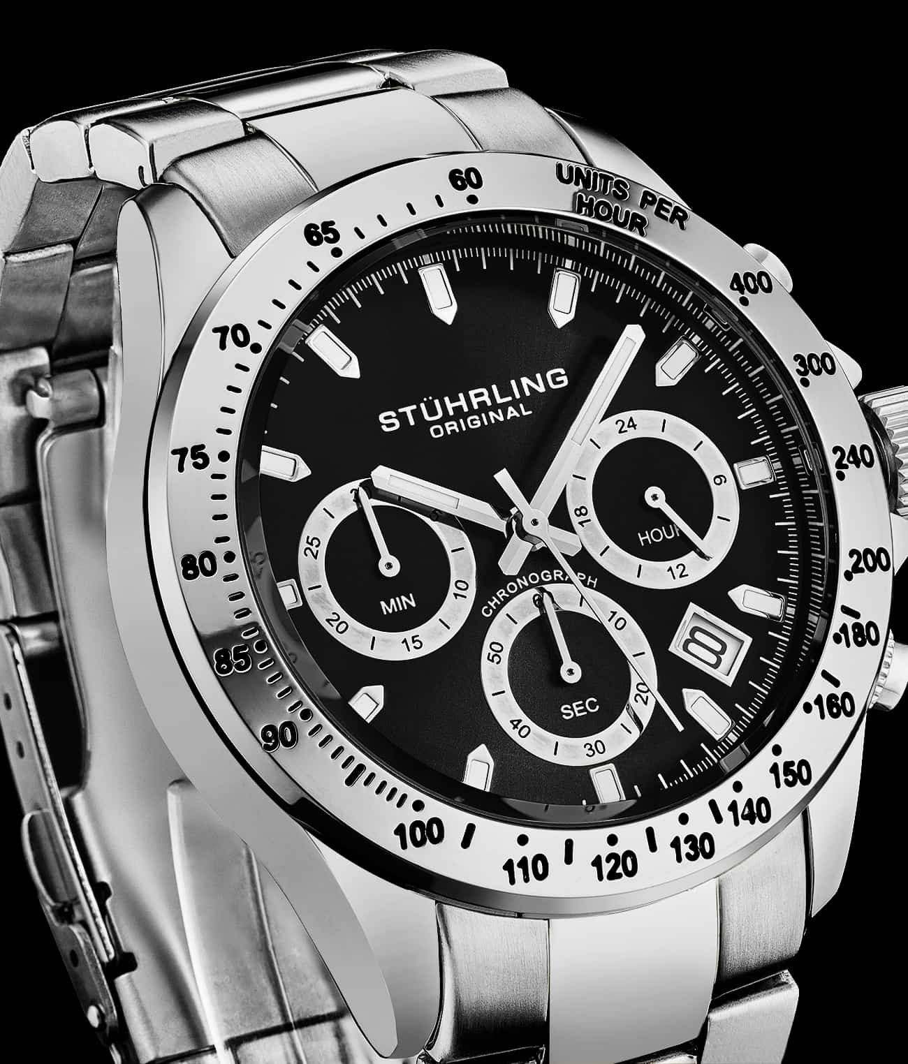 Stührling Ultima 3960 Quartz 42mm Chronograph - Image 11