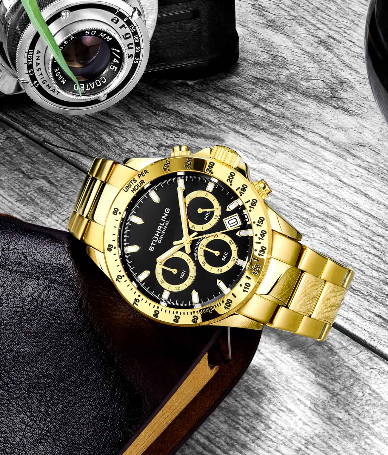 Stührling Ultima 3960 Quartz 42mm Chronograph - Image 16