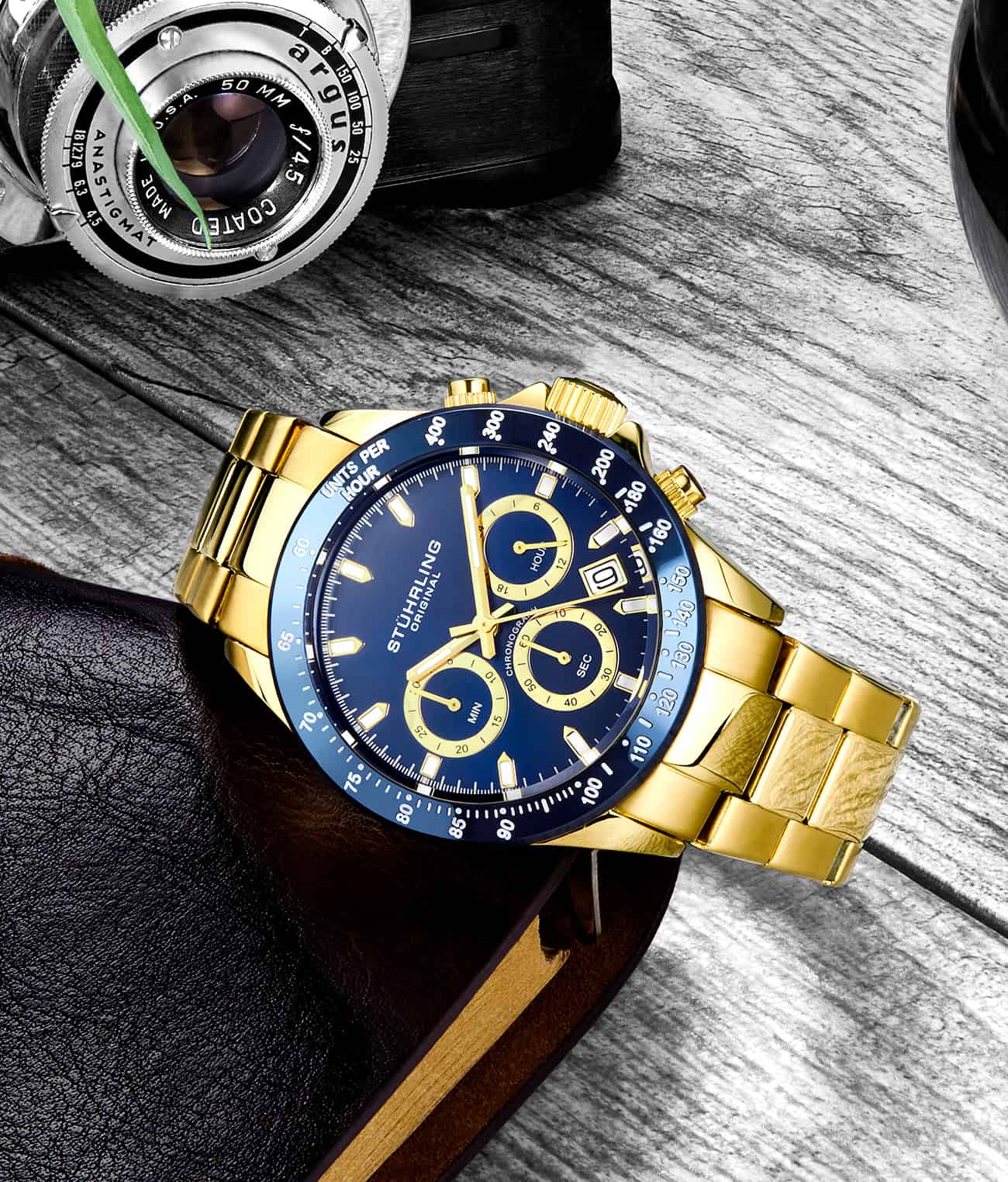 Stührling Ultima 3960 Quartz 42mm Chronograph - Image 18