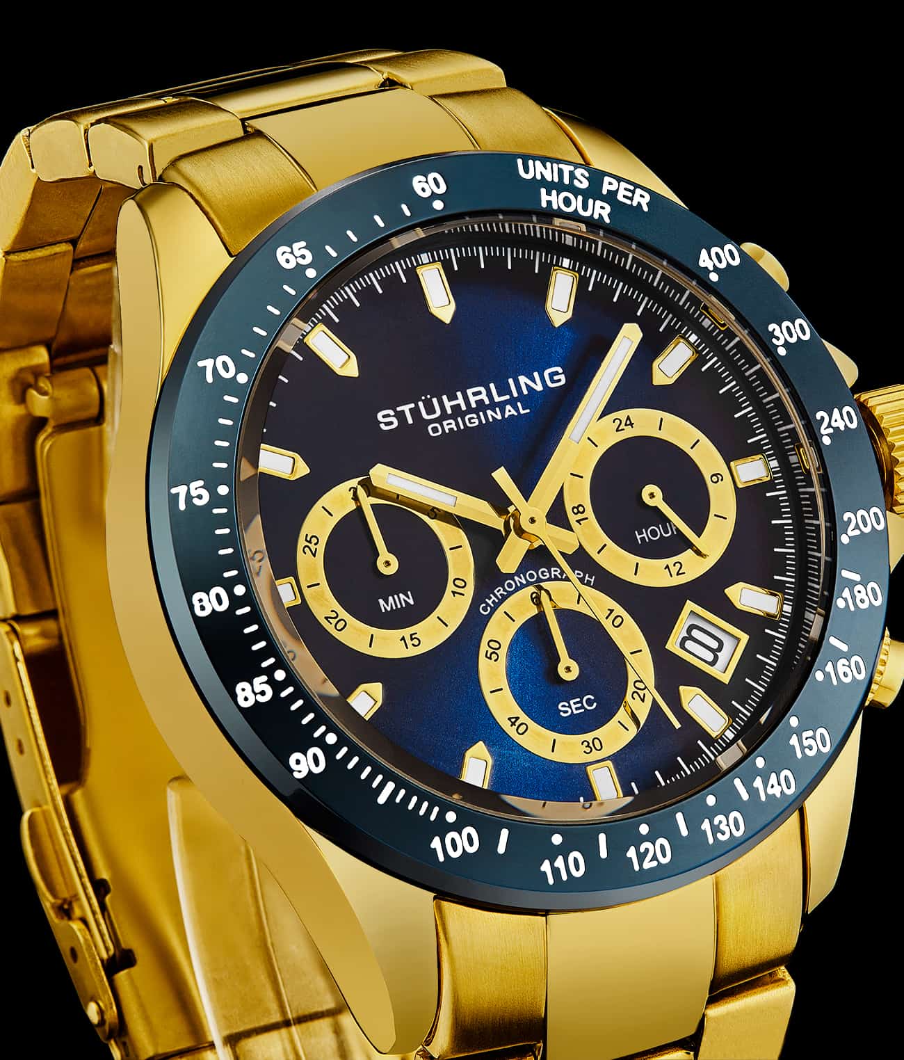 Stührling Ultima 3960 Quartz 42mm Chronograph - Image 20