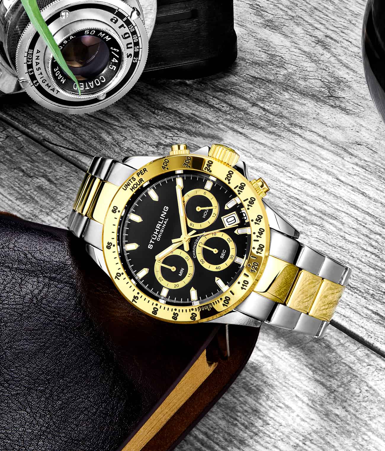 Stührling Ultima 3960 Quartz 42mm Chronograph - Image 23