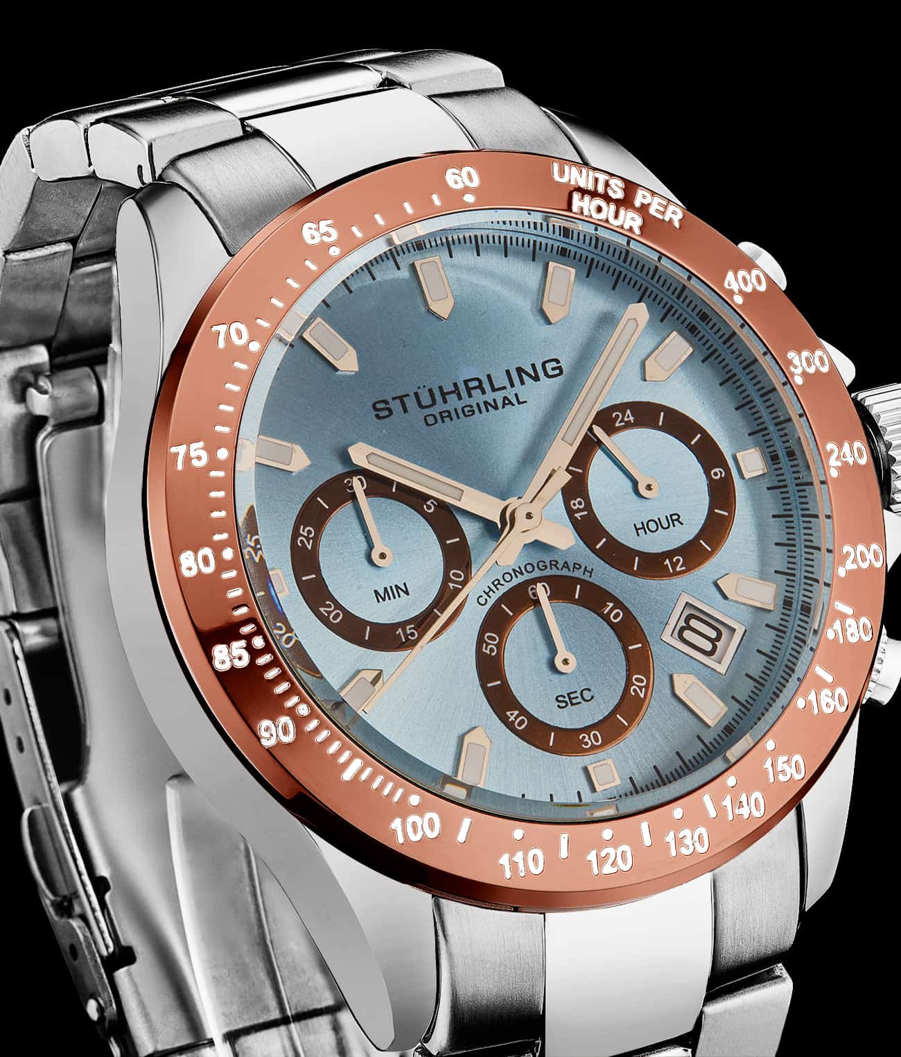 Stührling Ultima 3960 Quartz 42mm Chronograph - Image 27