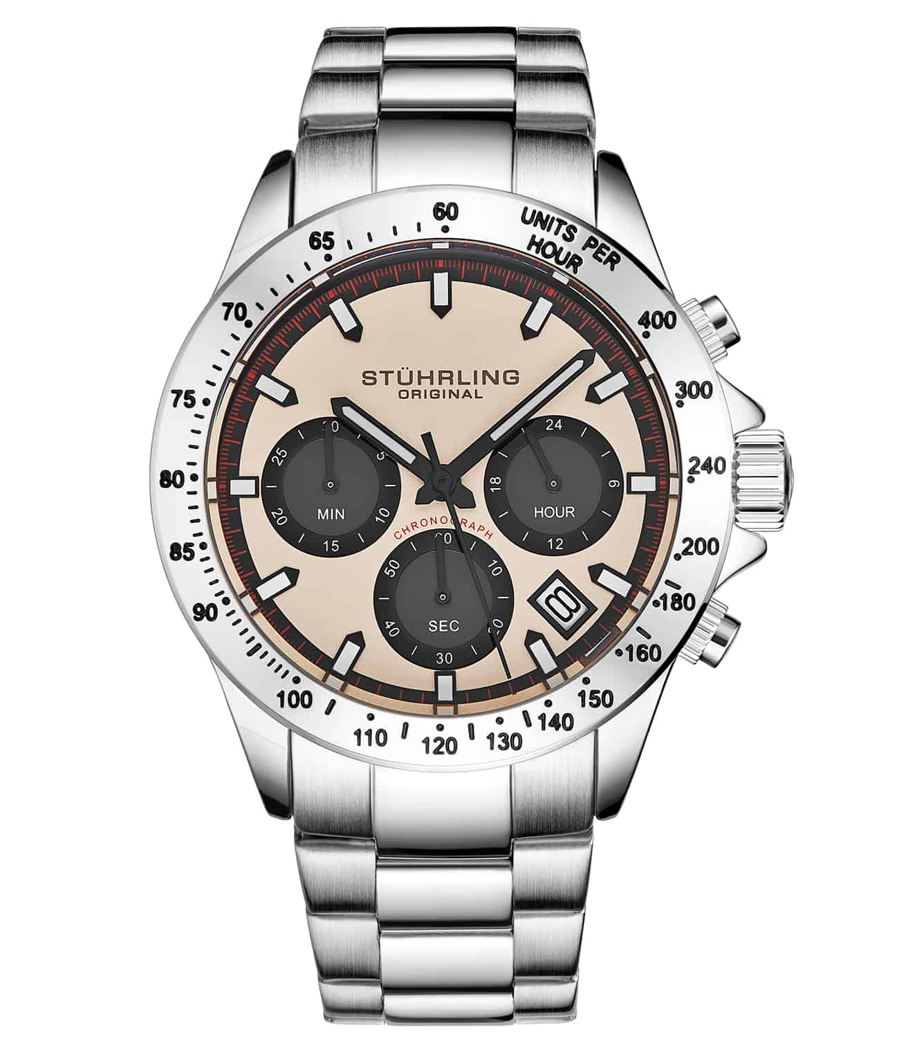 Stührling Ultima 3960 Quartz 42mm Chronograph - Image 33