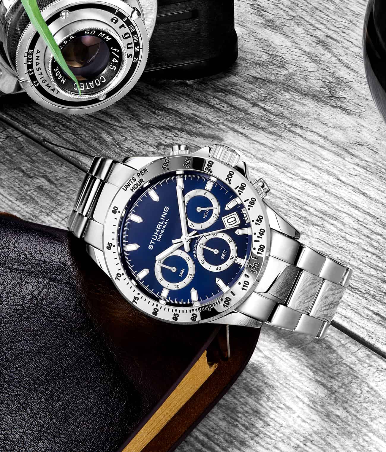 Stührling Ultima 3960 Quartz 42mm Chronograph - Image 8