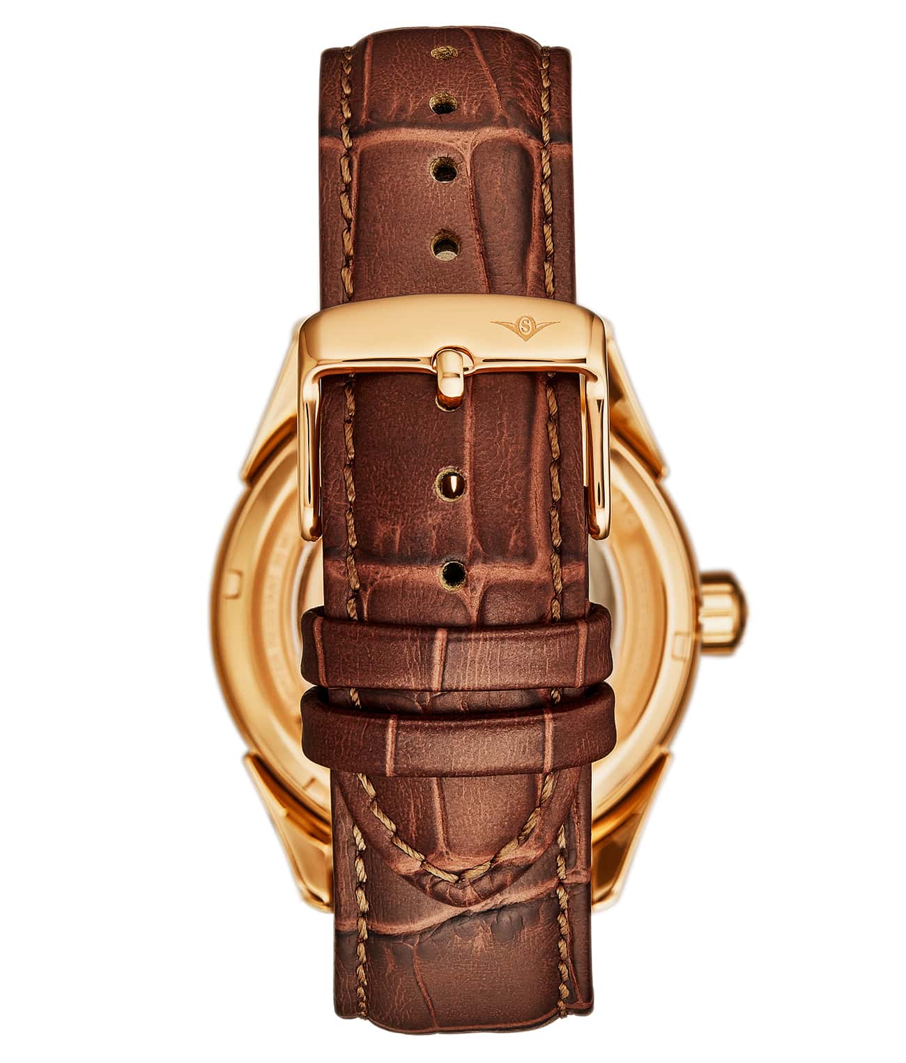 Stührling Vanguard 1019  Dual Time Automatic 42mm Skeleton - Image 12
