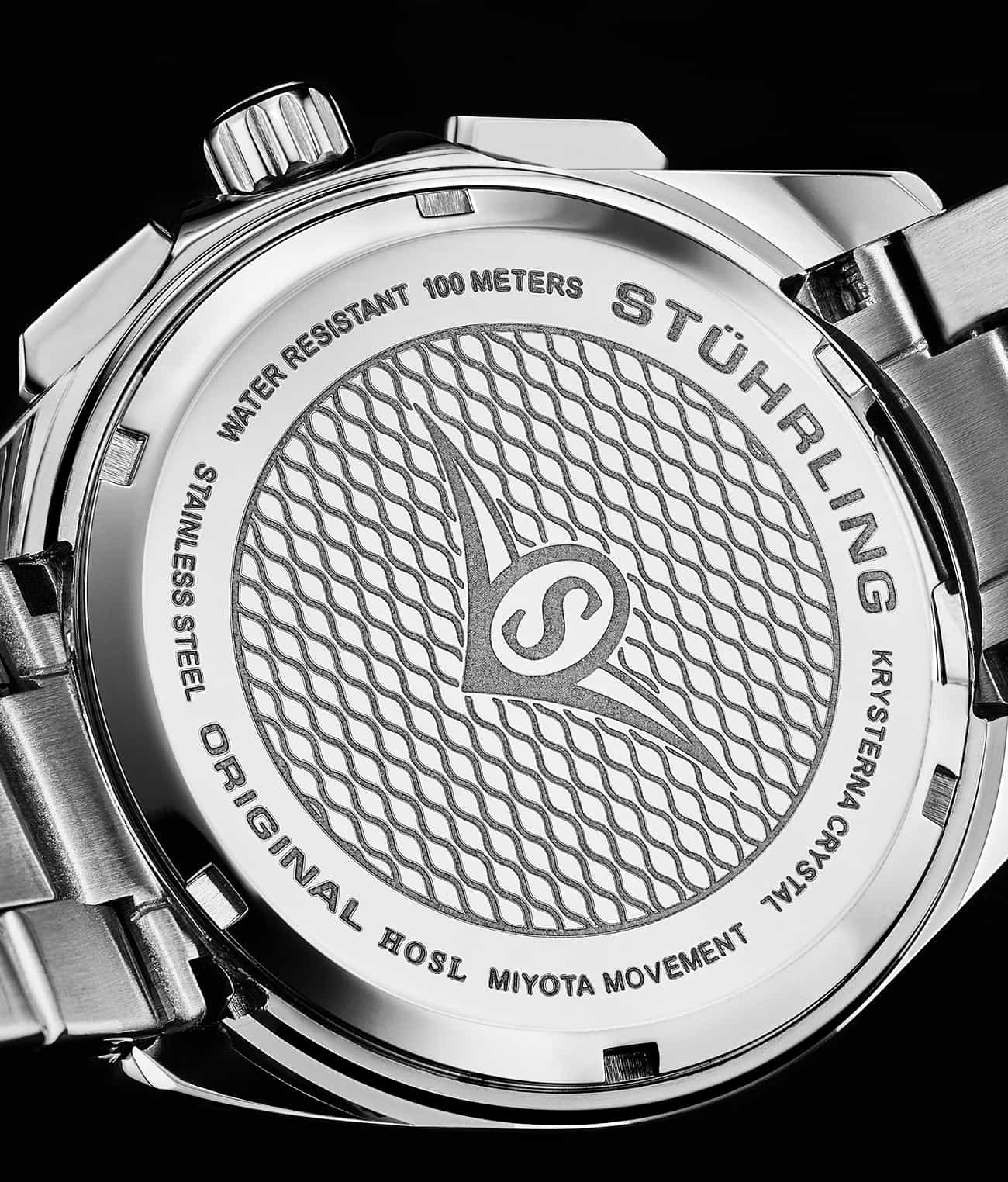 Stührling Velocity 4016 Quartz 42mm Chronograph - Image 12