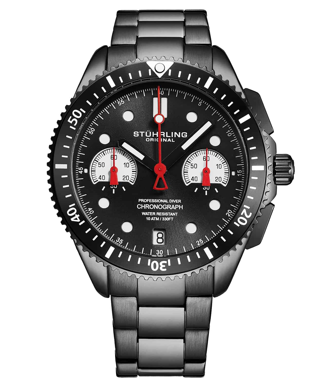 Stührling Velocity 4016 Quartz 42mm Chronograph - Image 13