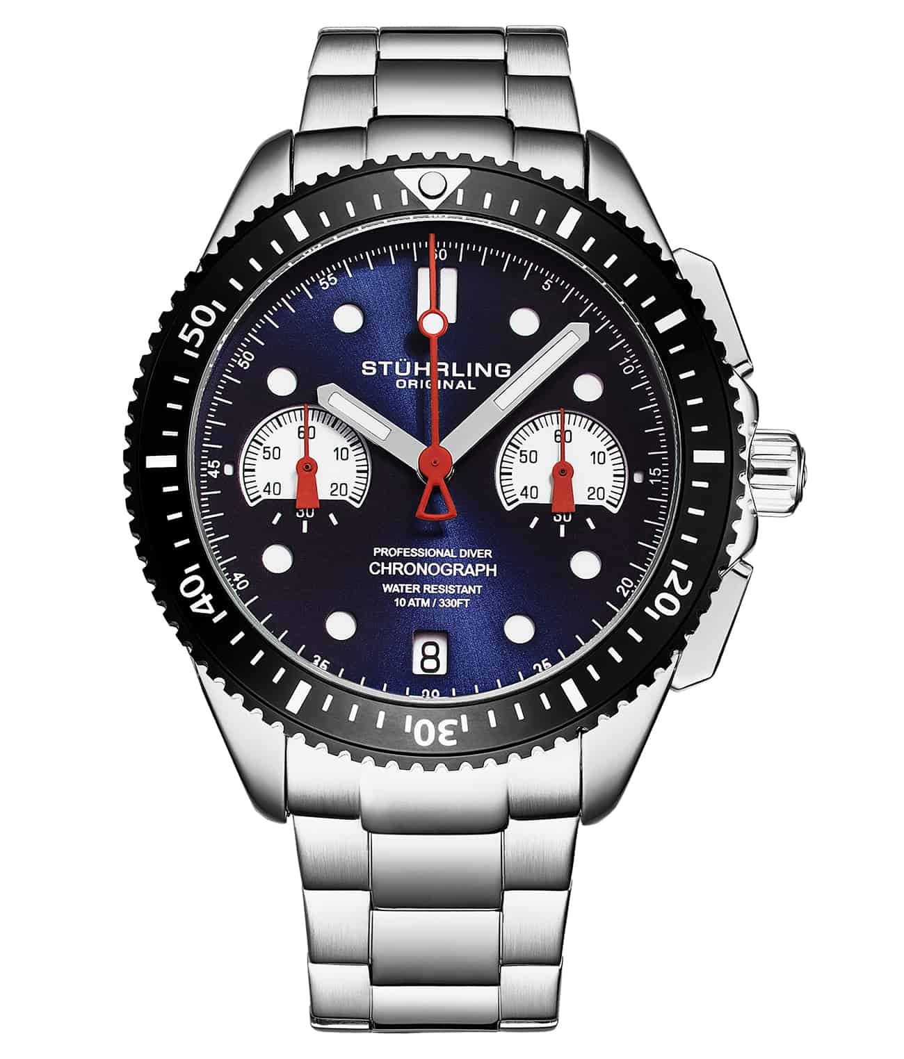 Stührling Velocity 4016 Quartz 42mm Chronograph - Image 5