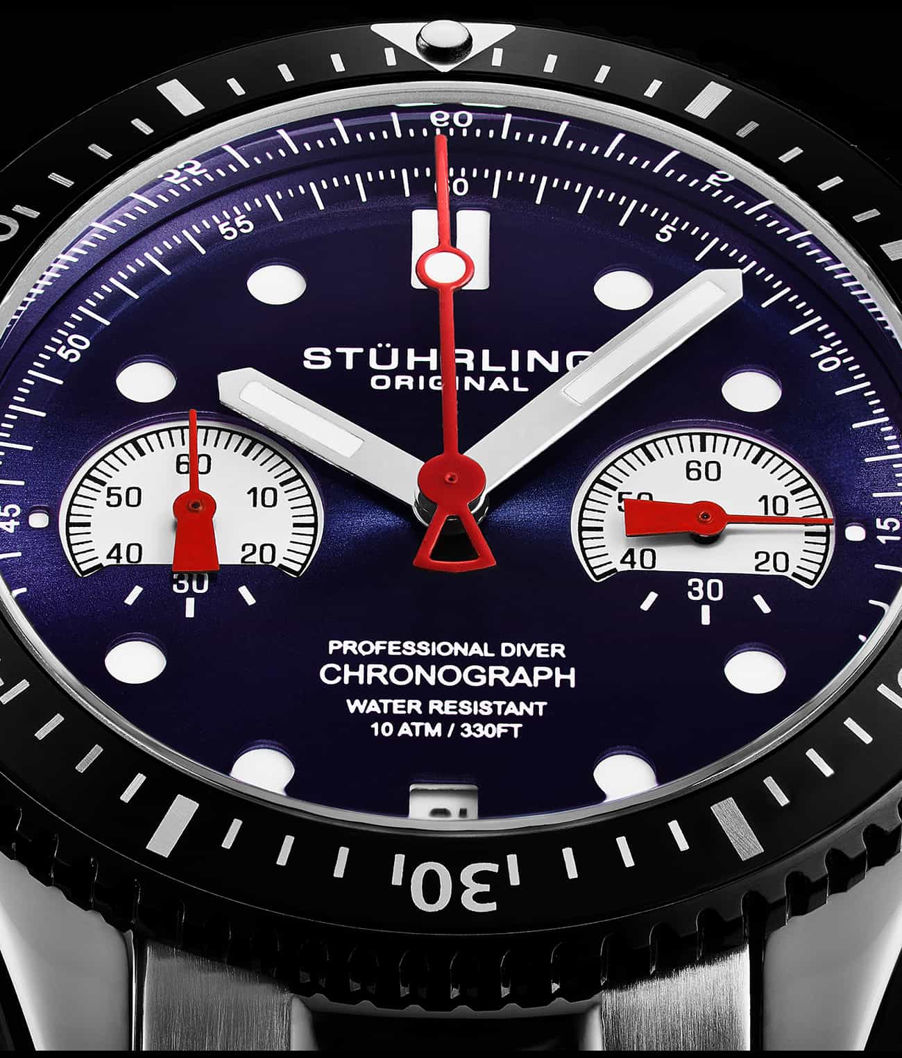 Stührling Velocity 4016 Quartz 42mm Chronograph - Image 6
