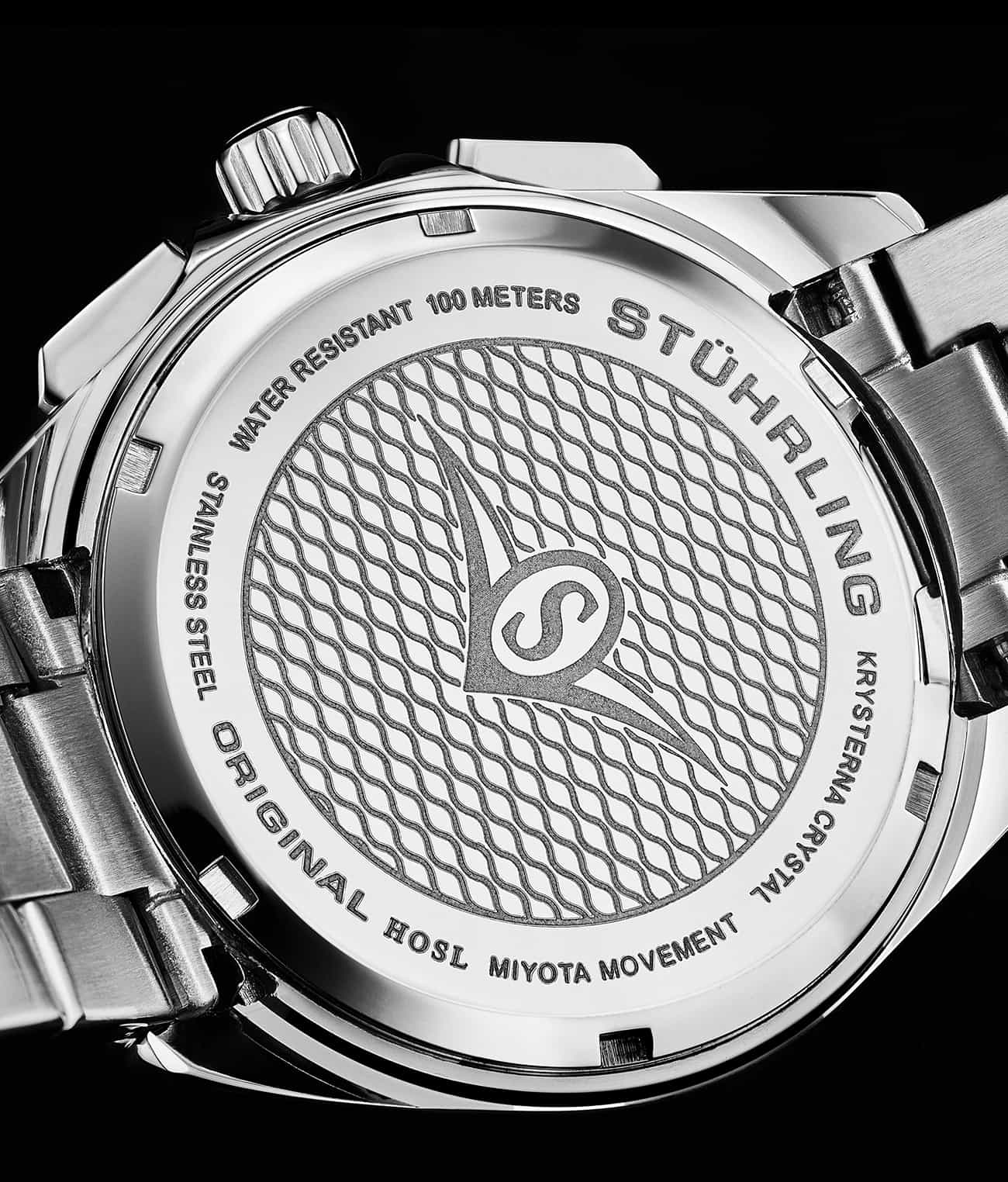 Stührling Velocity 4016 Quartz 42mm Chronograph - Image 8