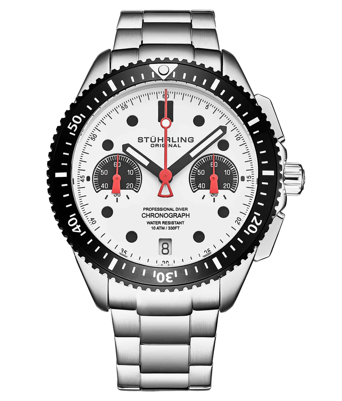 Stührling Velocity 4016 Quartz 42mm Chronograph - Image 9