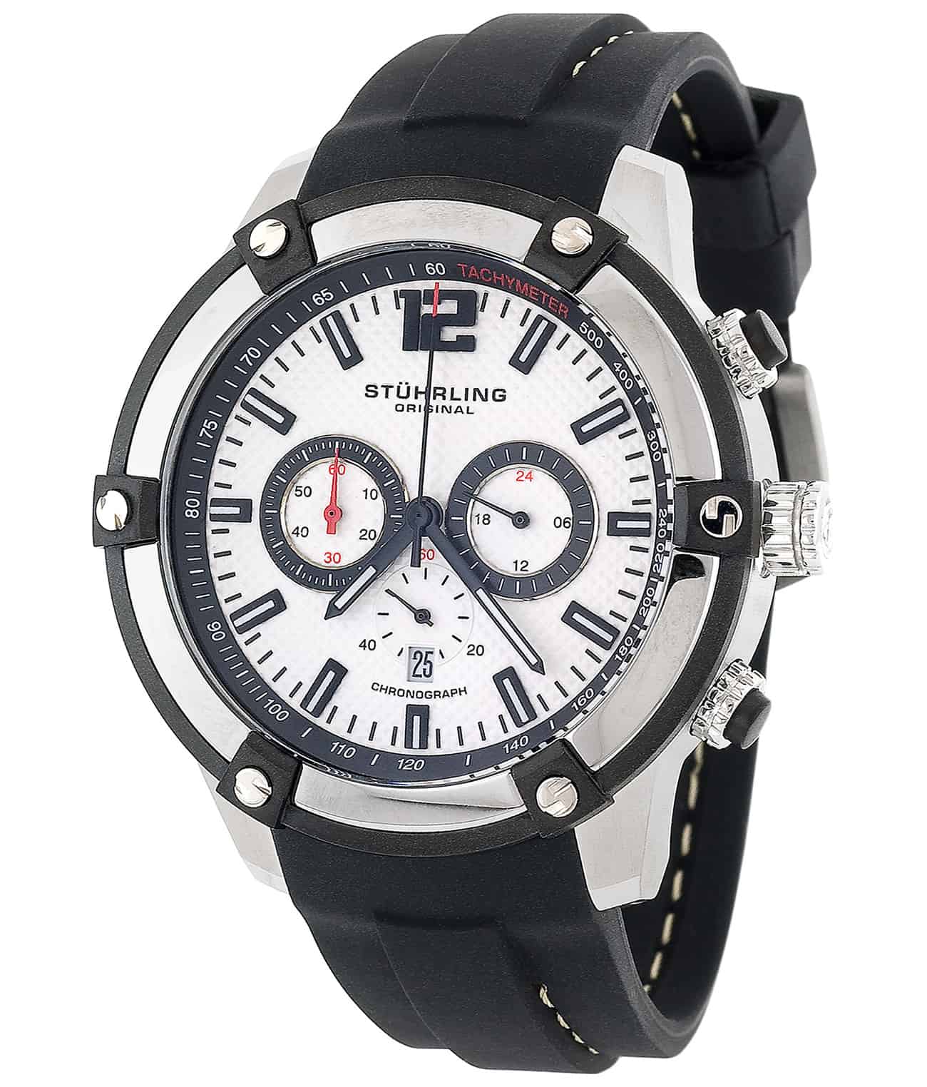 Stührling Victory 268 Quartz 47mm Chronograph - Image 2