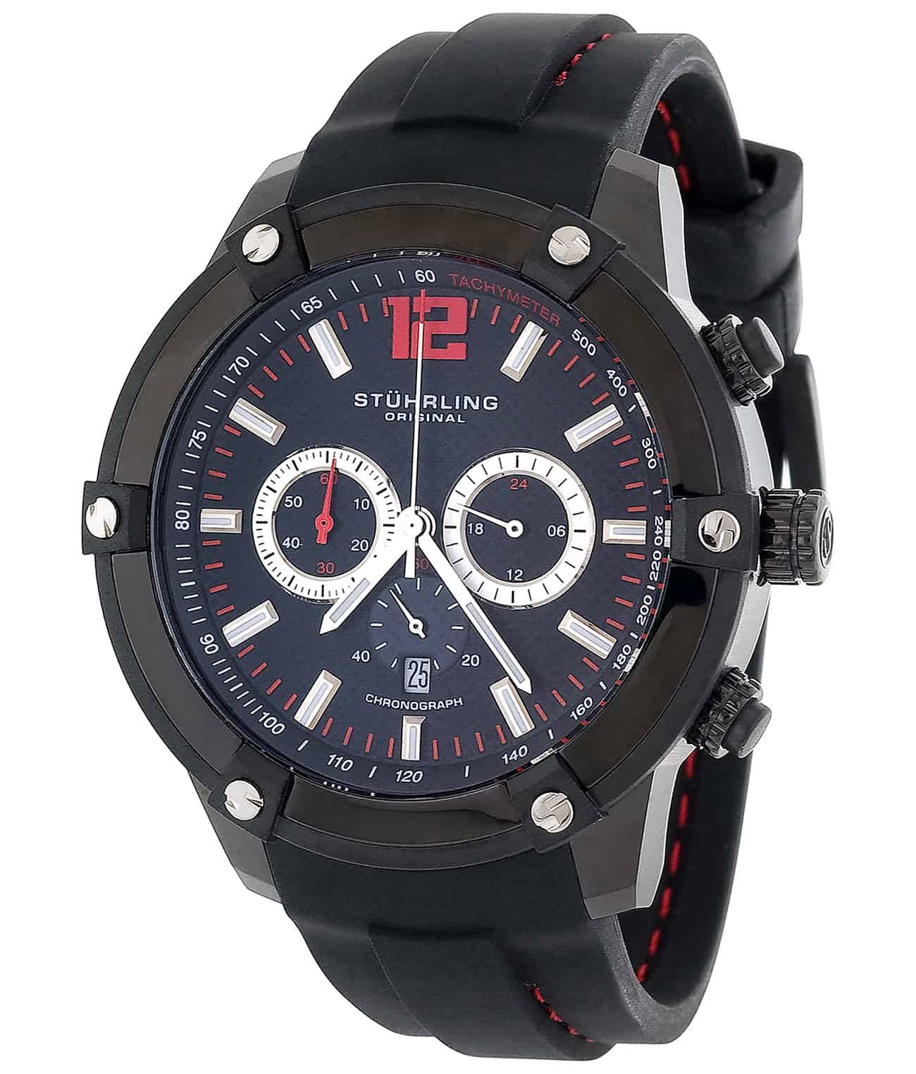 Stührling Victory 268 Quartz 47mm Chronograph - Image 4