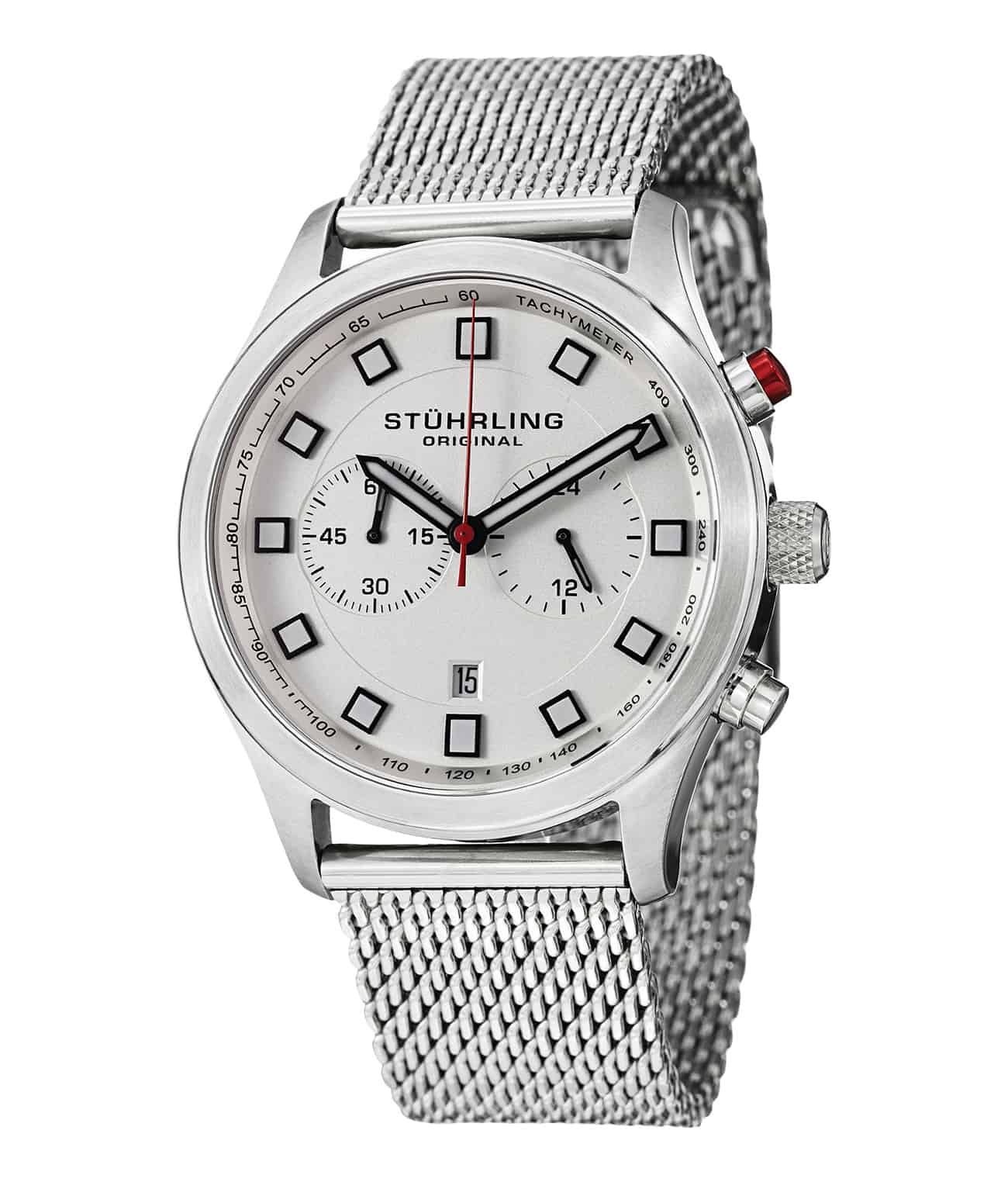 Stührling Victory Elite 562 Quartz 42mm Chronograph - Image 2