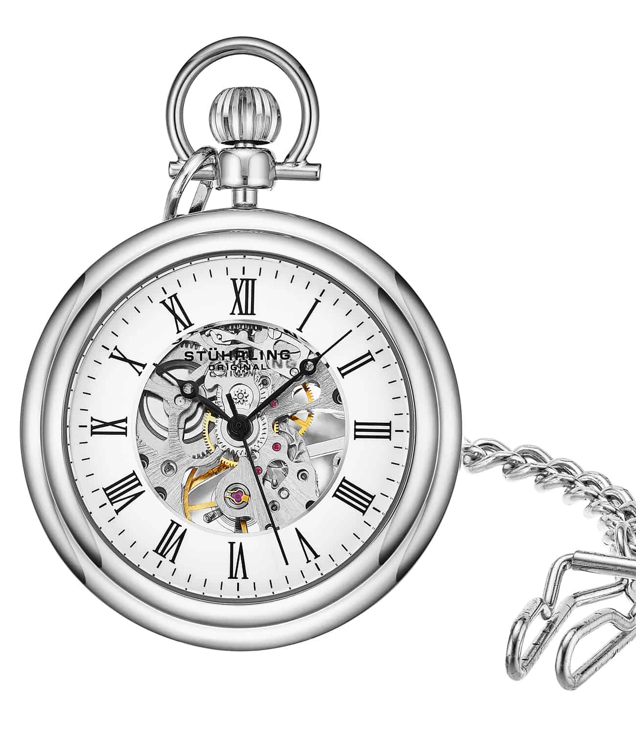 Stührling Vintage 6053 Hand-wind 47mm Skeleton