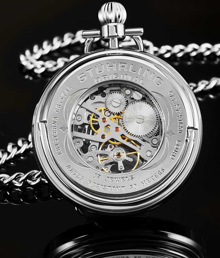 Stührling Vintage 6053 Hand-wind 47mm Skeleton - Image 2