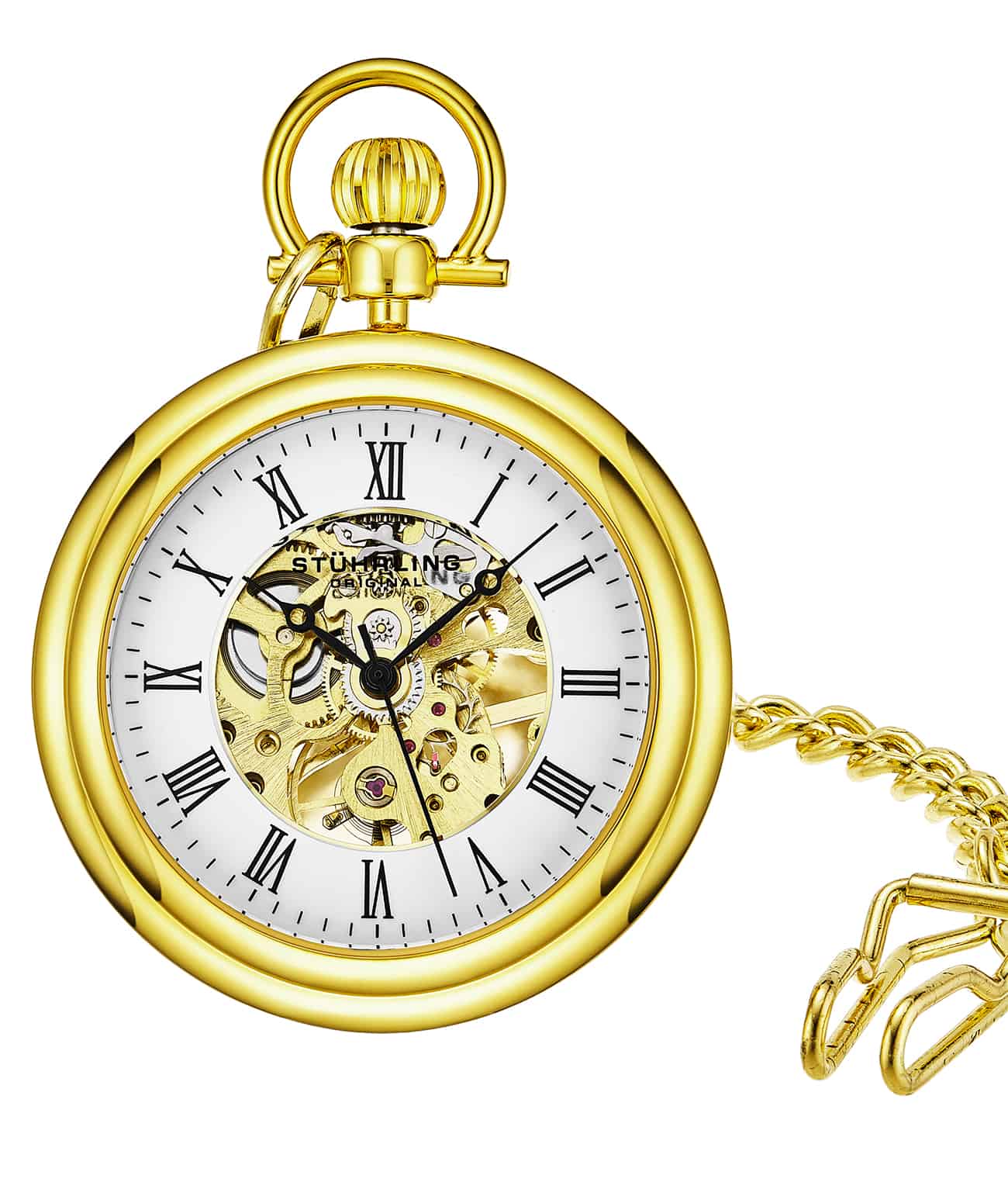 Stührling Vintage 6053 Hand-wind 47mm Skeleton - Image 9