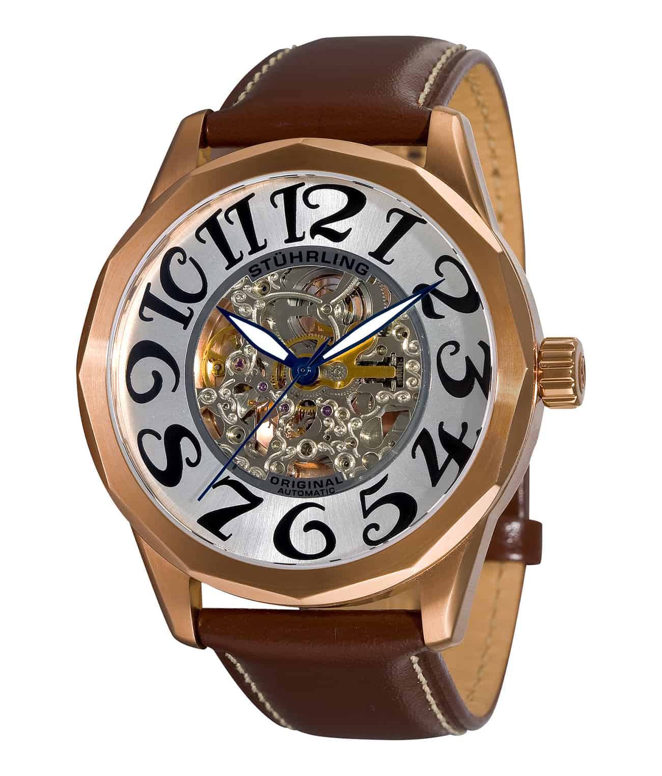 Stührling Viola 227A Automatic 48mm Skeleton - Image 4
