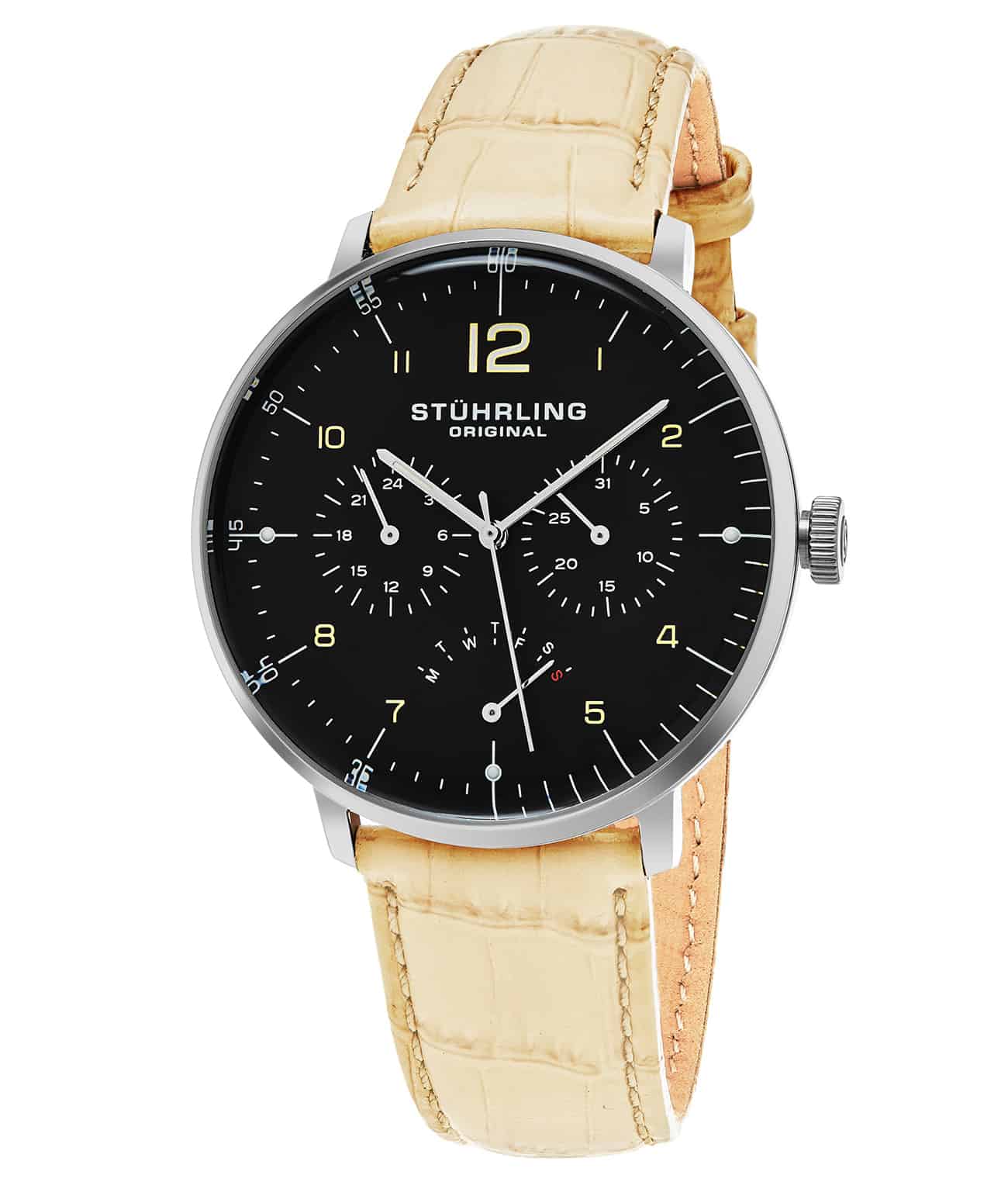 Stührling Vitesse Larvotto 733 Quartz 42mm Chronograph - Image 3
