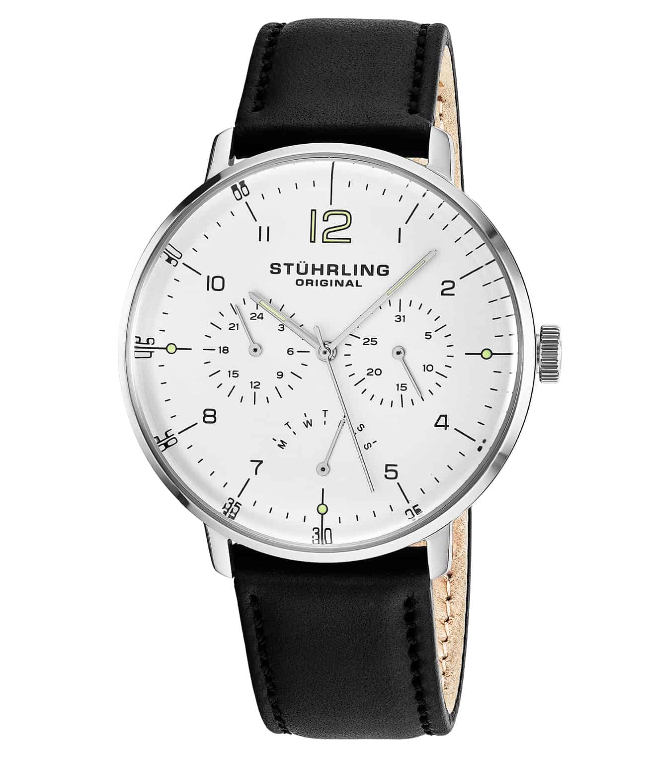Stührling Vitesse Larvotto 733 Quartz 42mm Chronograph - Image 4