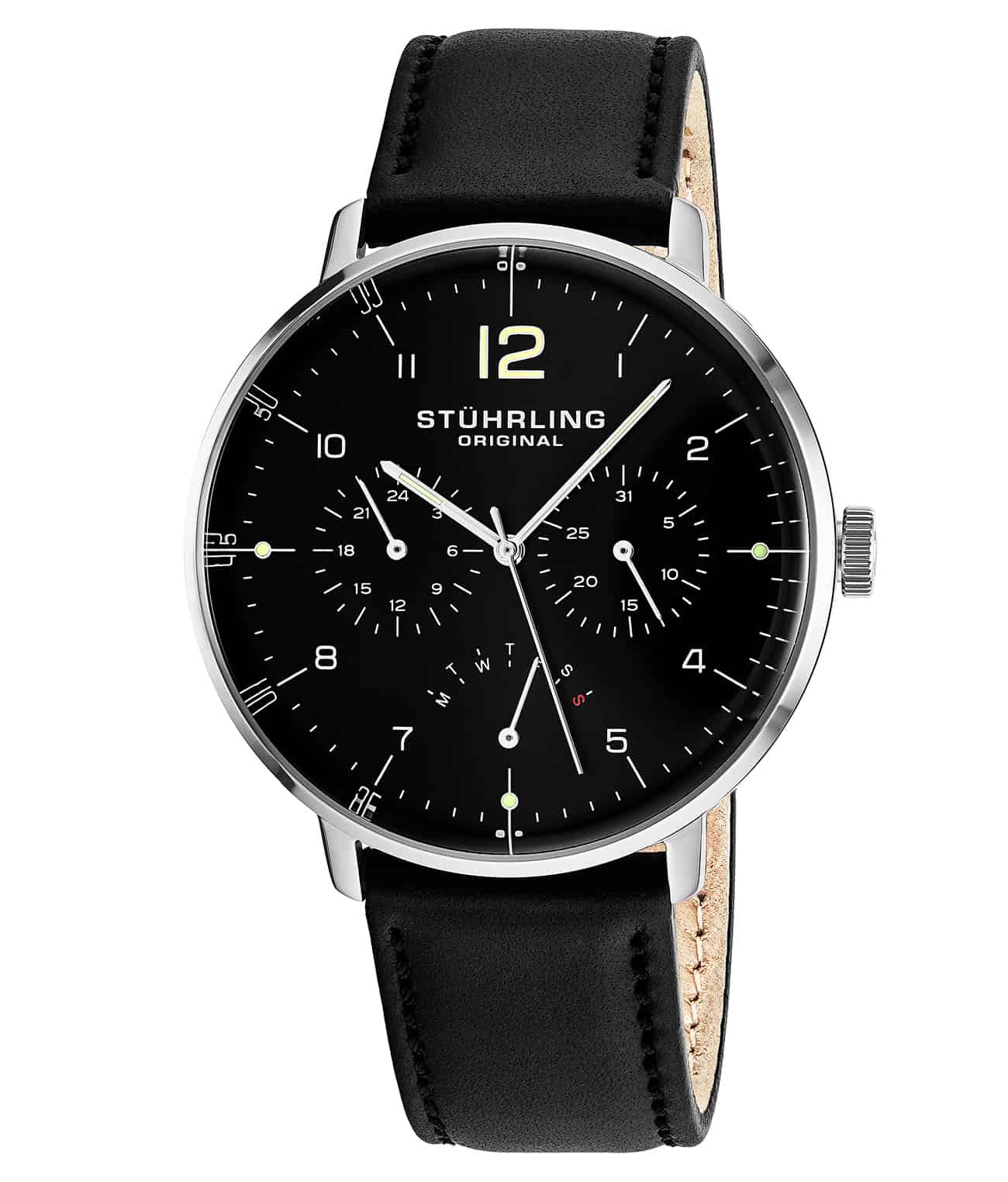Stührling Vitesse Larvotto 733 Quartz 42mm Chronograph - Image 5