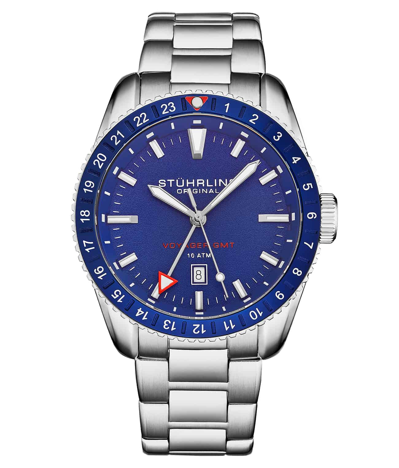 Stührling Voyager GMT 4017 Quartz GMT 42mm Diver - Image 6