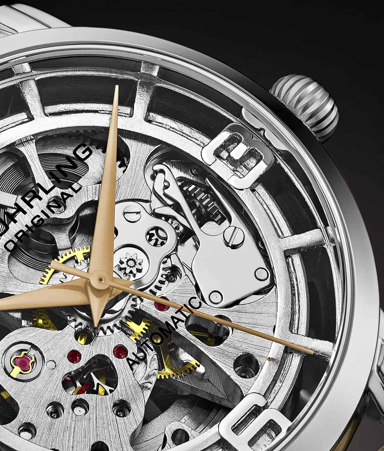 Stührling Winchester 3982 Automatic 40mm Skeleton - Image 10