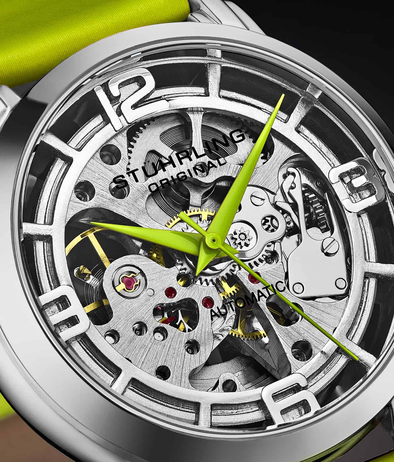 Stührling Winchester 3982 Automatic 40mm Skeleton - Image 30