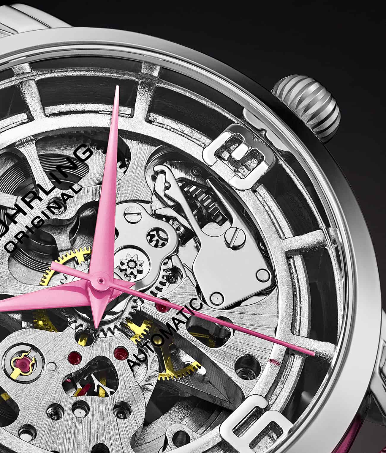 Stührling Winchester 3982 Automatic 40mm Skeleton - Image 17