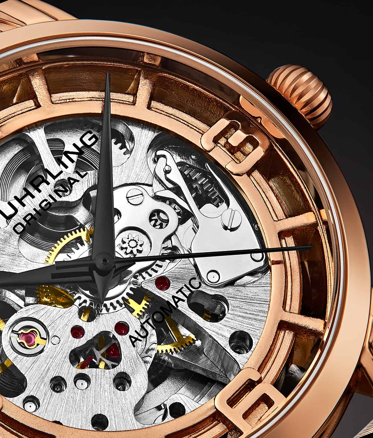 Stührling Winchester 3982 Automatic 40mm Skeleton - Image 23