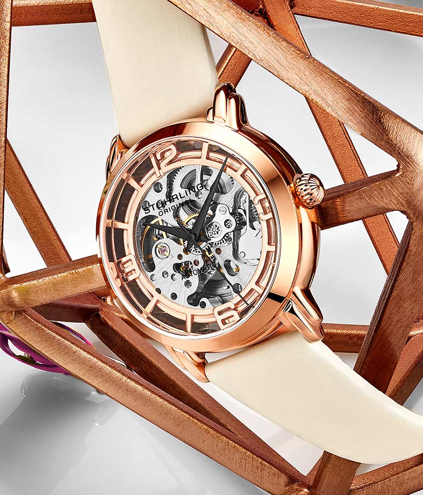 Stührling Winchester 3982 Automatic 40mm Skeleton - Image 25