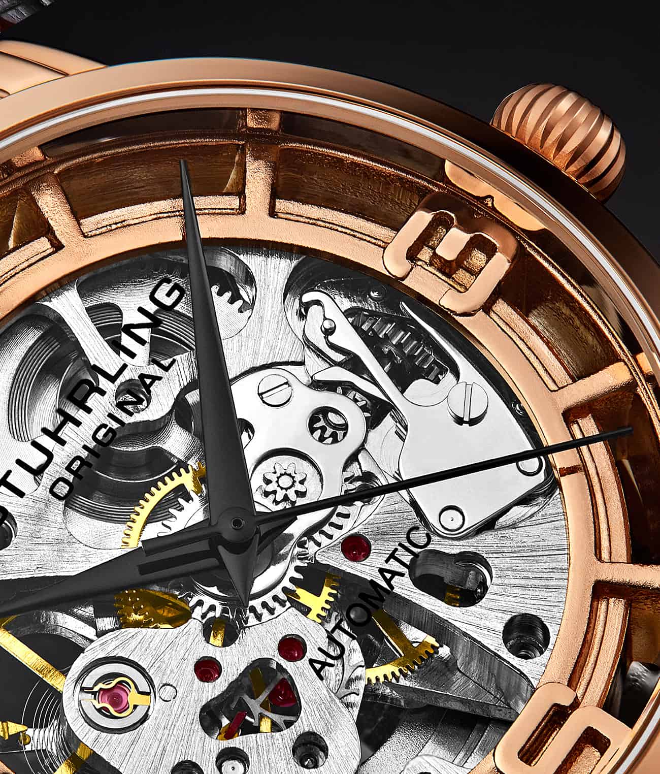 Stührling Winchester 3982 Automatic 40mm Skeleton - Image 40
