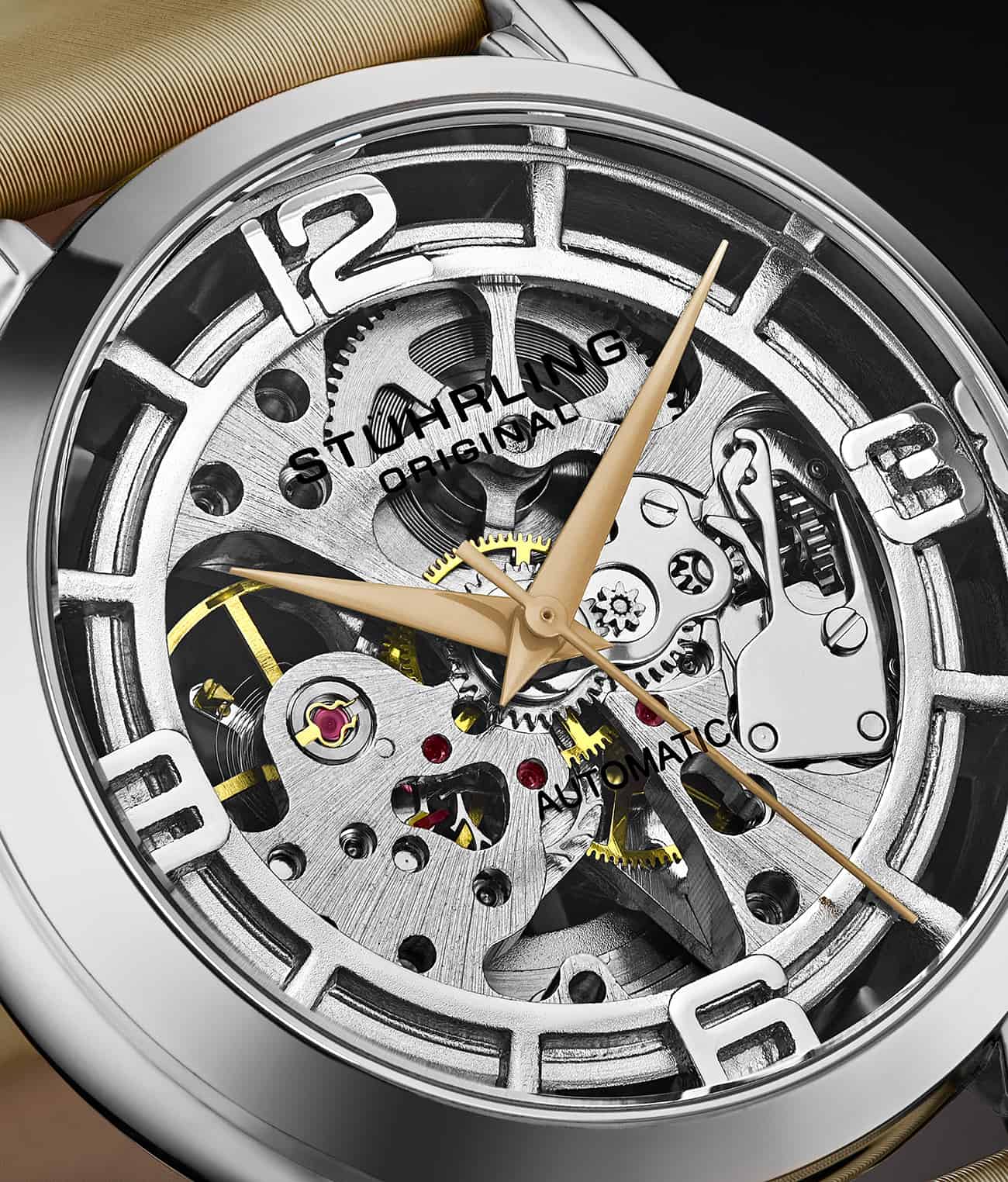 Stührling Winchester 3982 Automatic 40mm Skeleton - Image 9