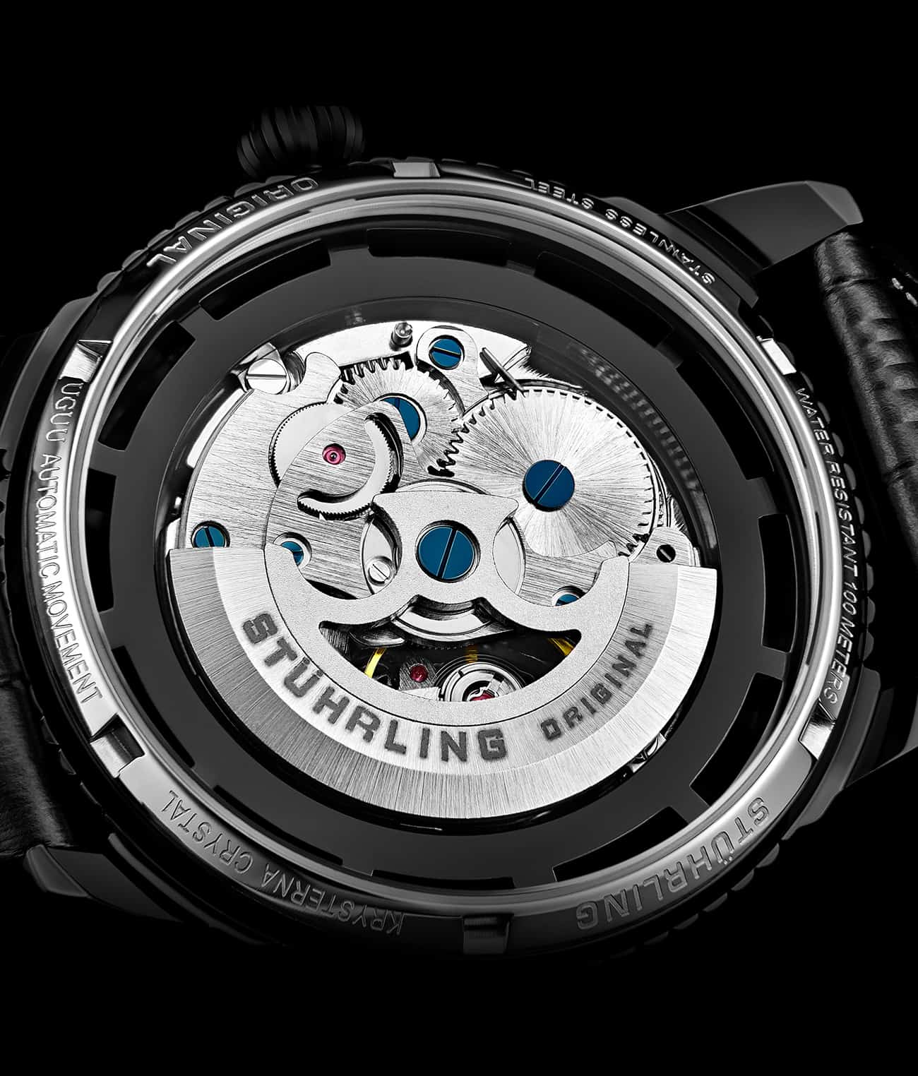 Stührling Winchester 3933 Automatic 41mm Skeleton - Image 11