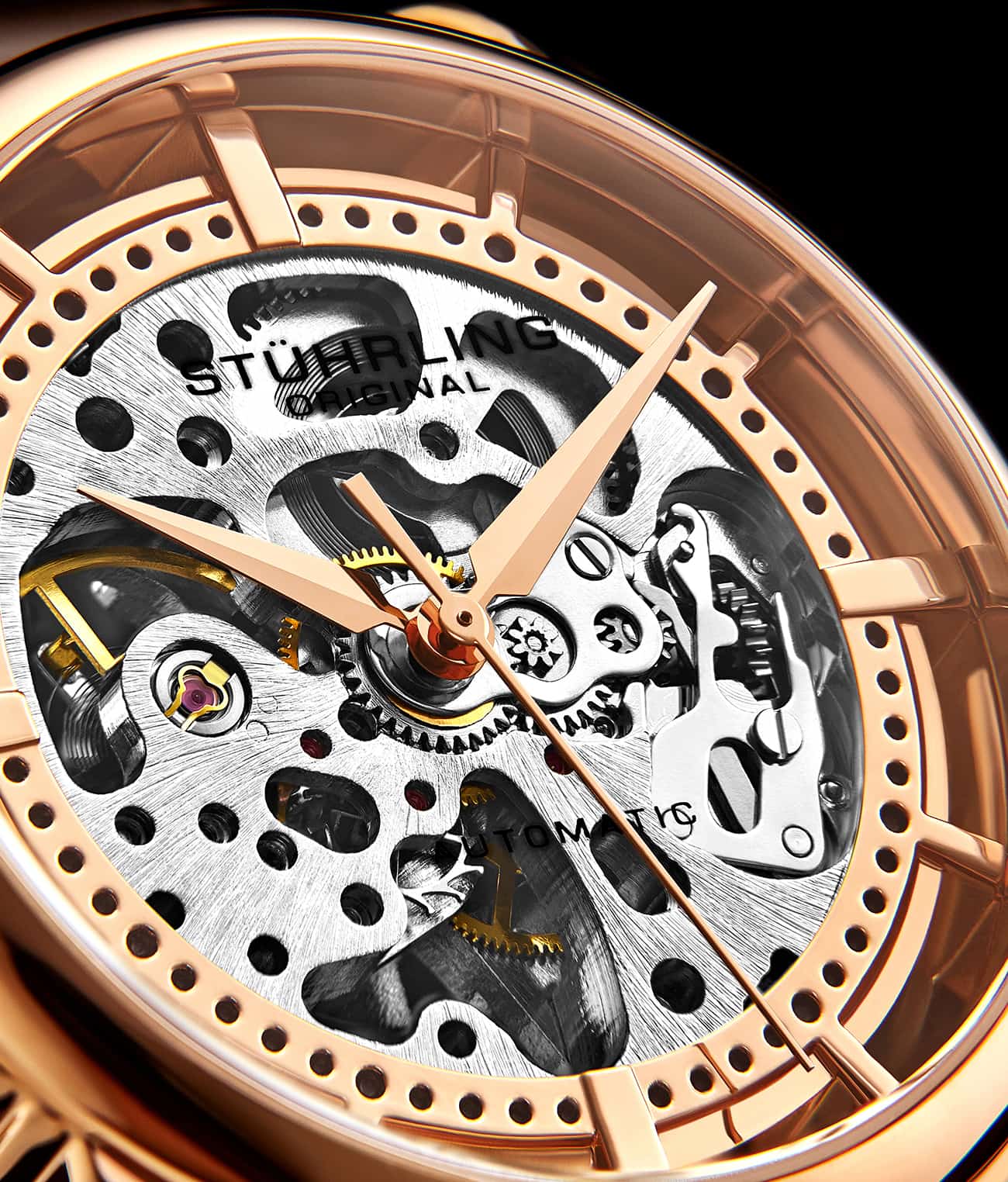 Stührling Winchester 3933 Automatic 41mm Skeleton - Image 16