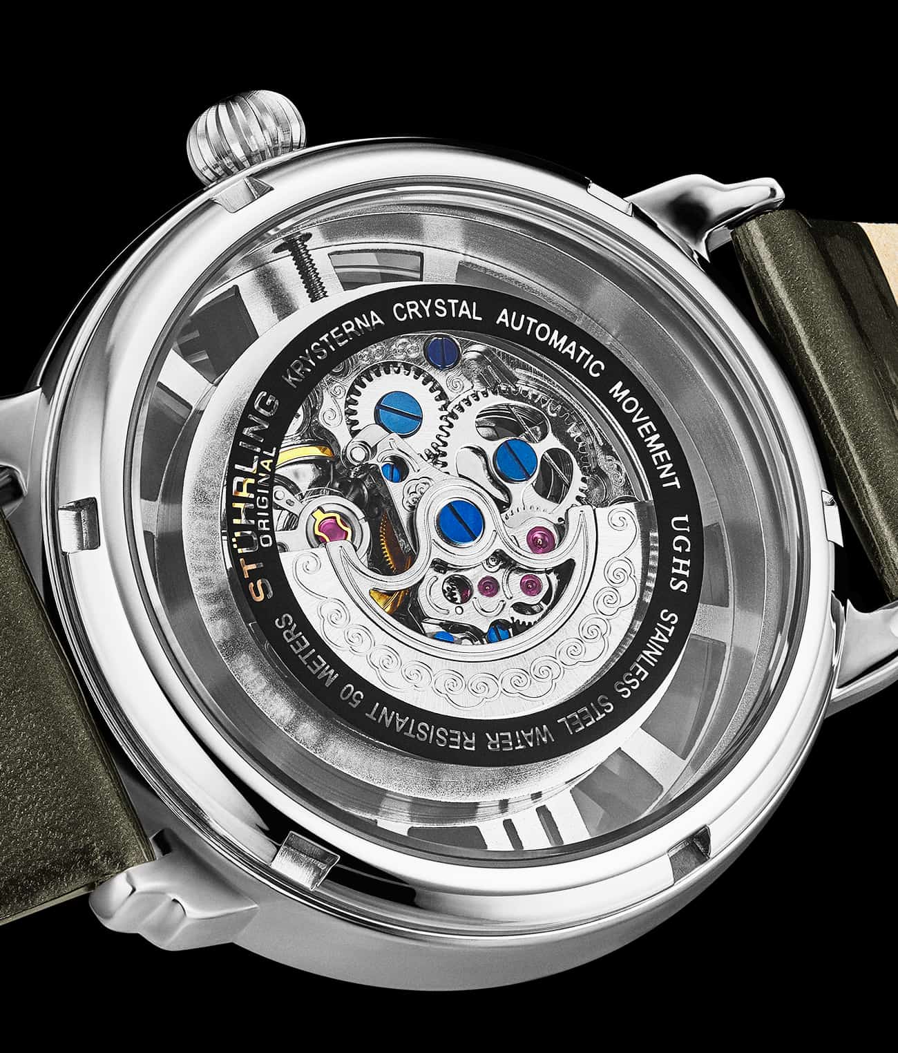 Stührling Winchester 3941 Automatic 38mm Skeleton - Image 3