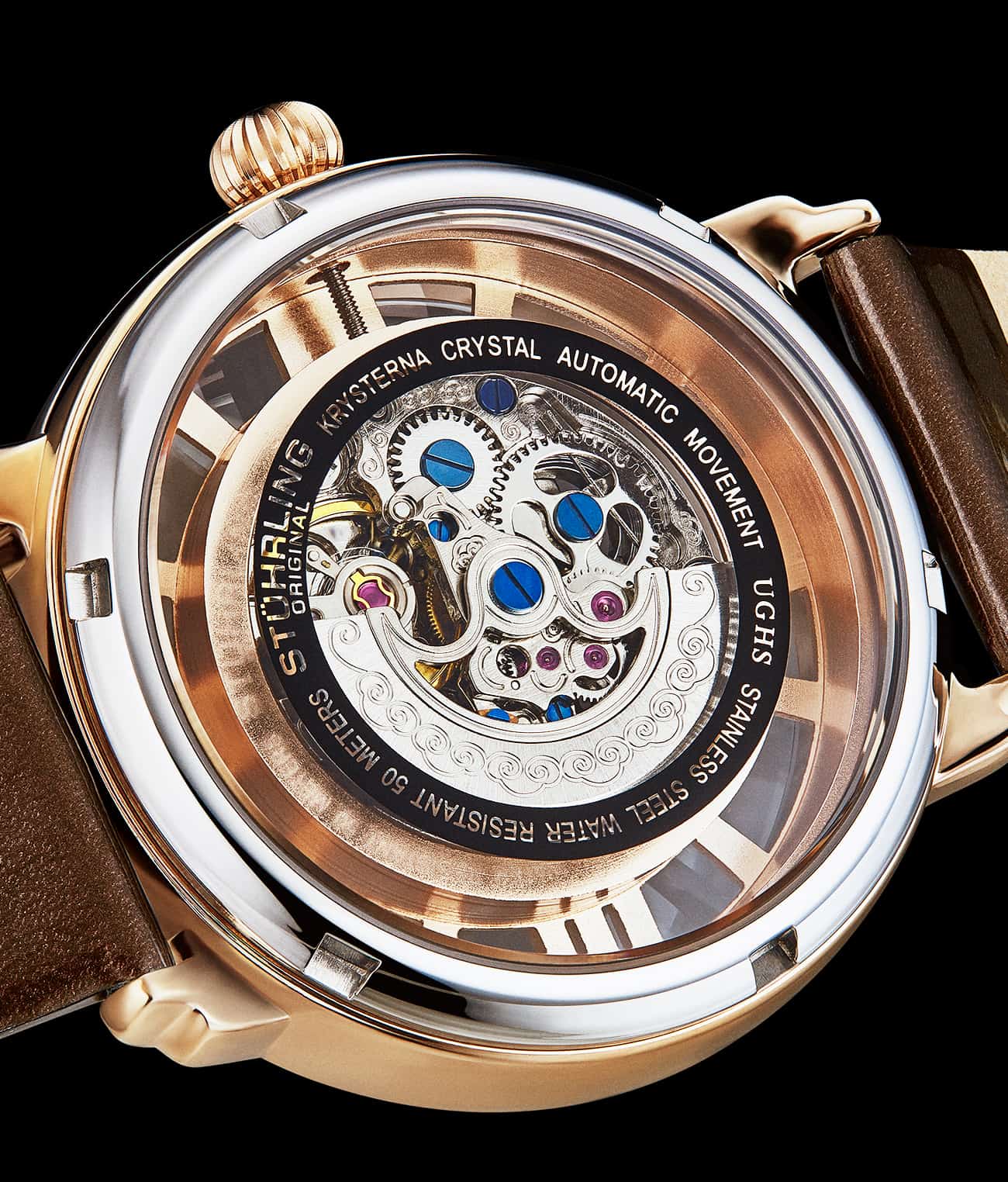 Stührling Winchester 3941 Automatic 38mm Skeleton - Image 43