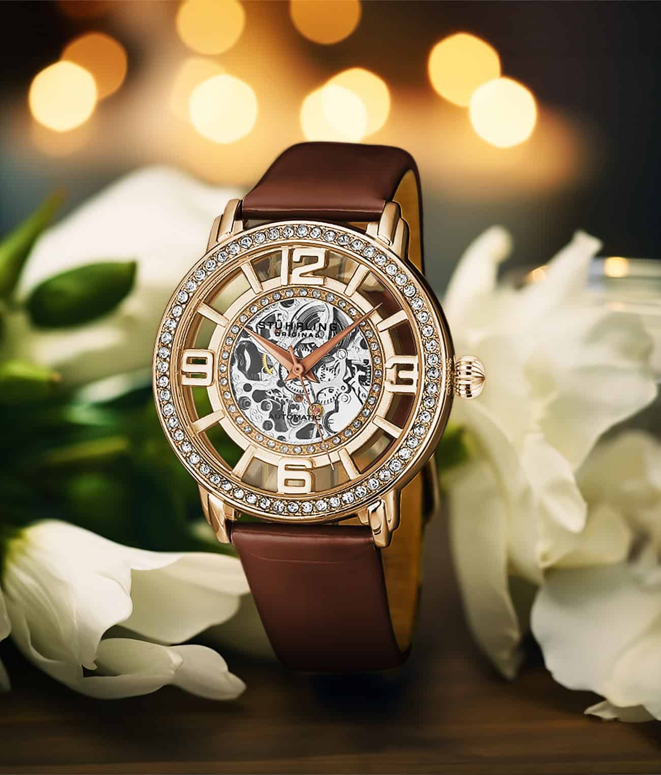 Stührling Winchester 3941 Automatic 38mm Skeleton - Image 44