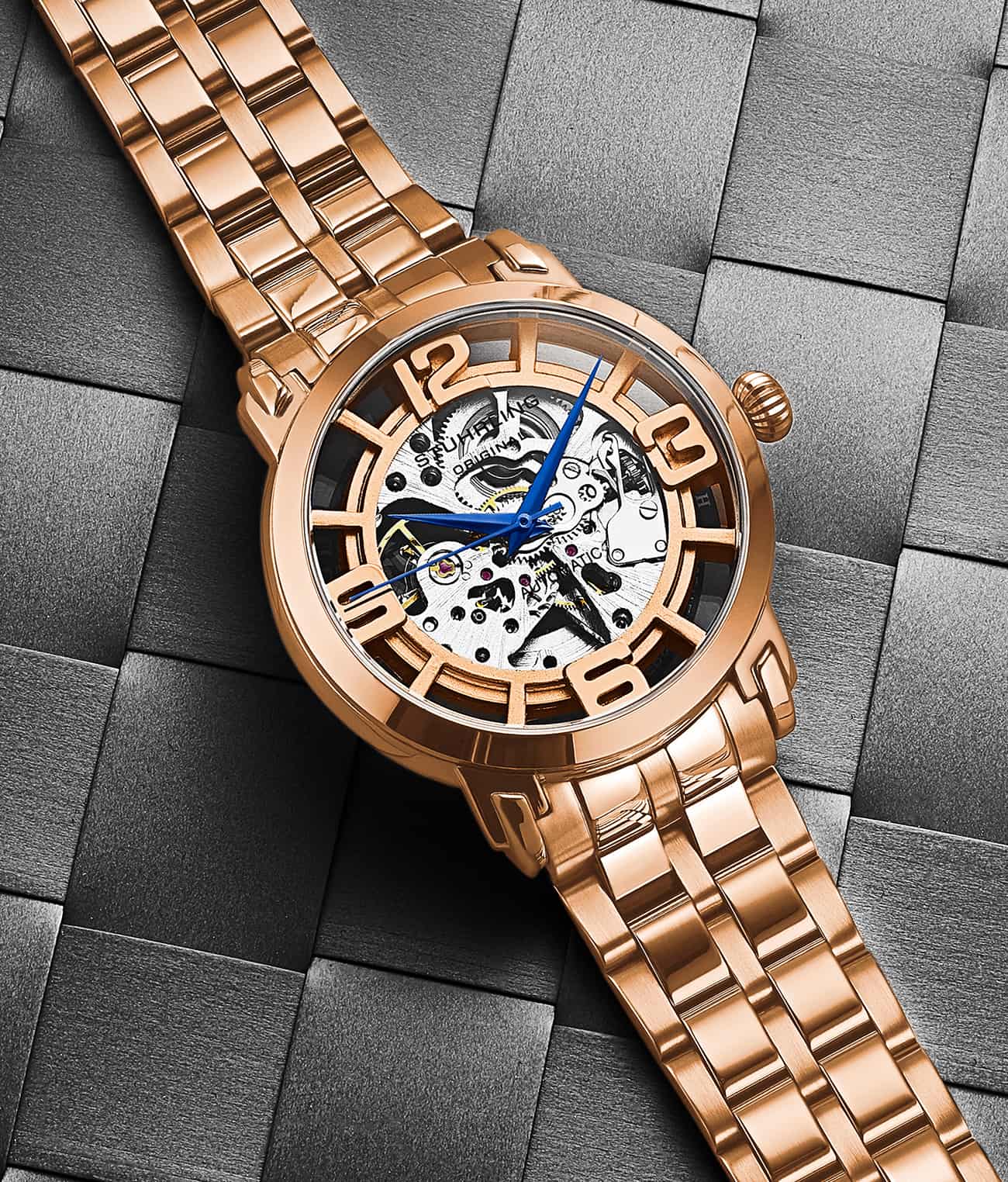 Stührling Winchester 3964 Automatic 42 mm Skeleton - Image 29