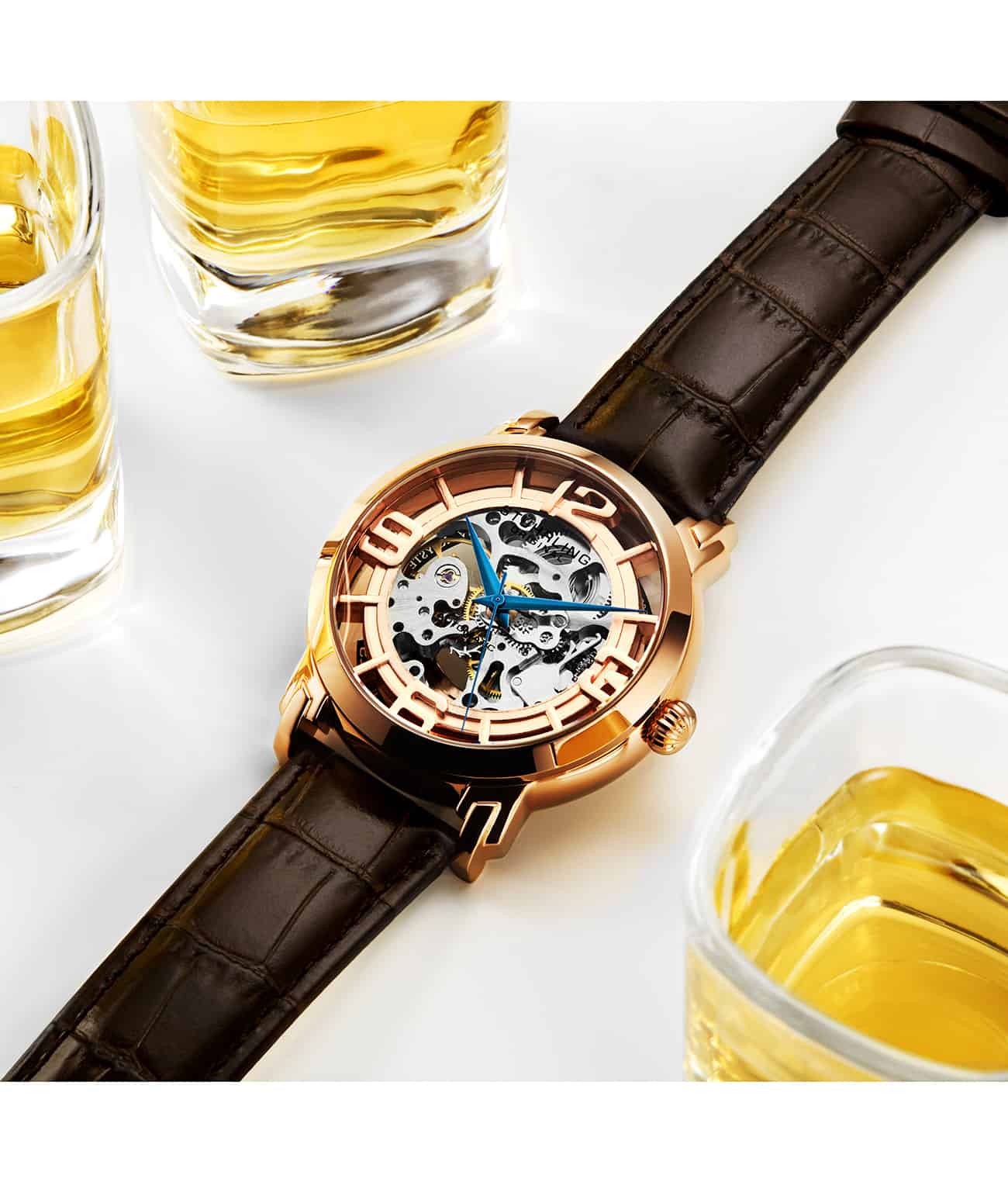 Stührling Winchester 3964L Automatic 42mm Skeleton - Image 21